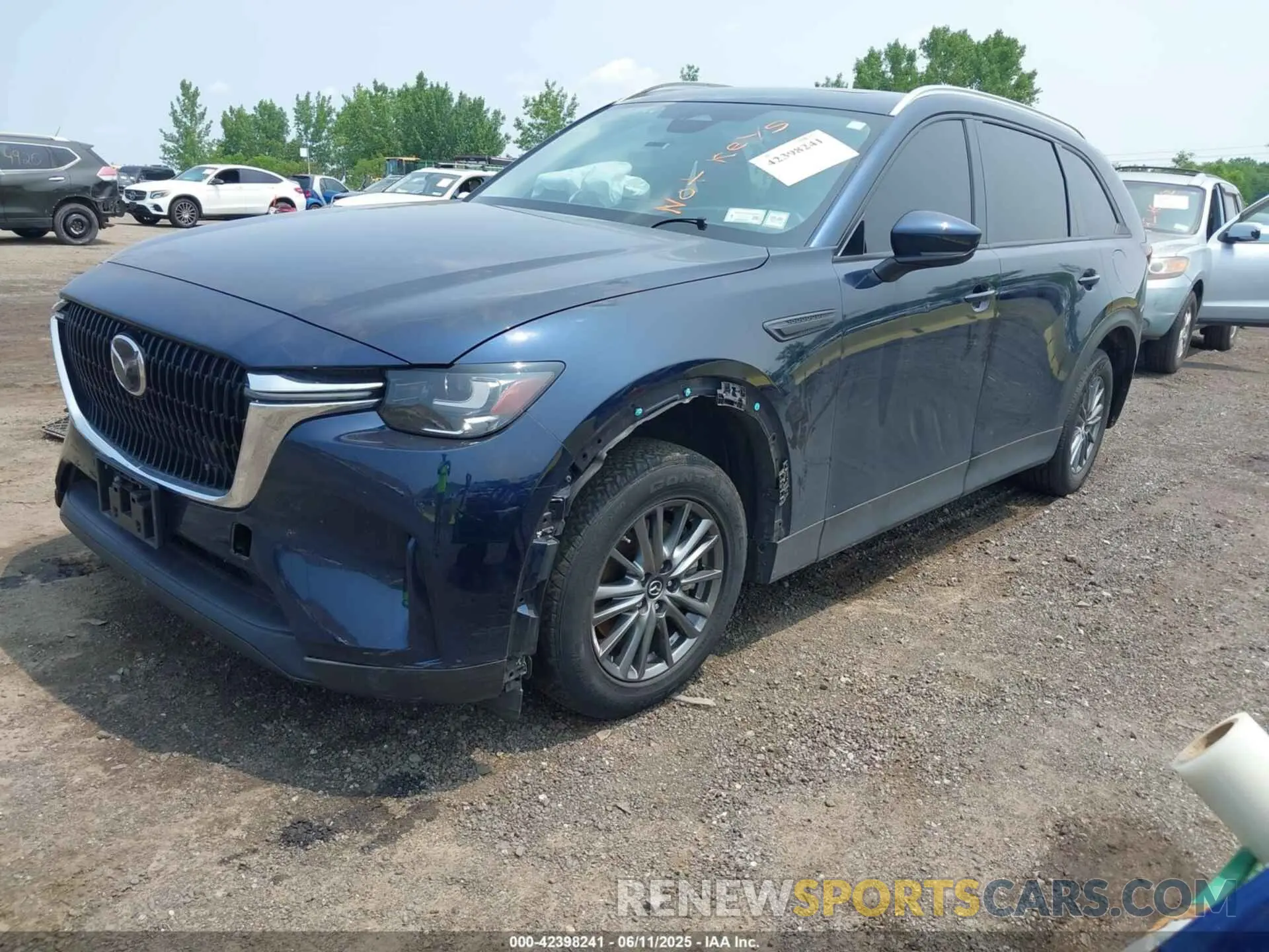 2 Photograph of a damaged car JM3KKCHDXR1148716 MAZDA CX-90 2024