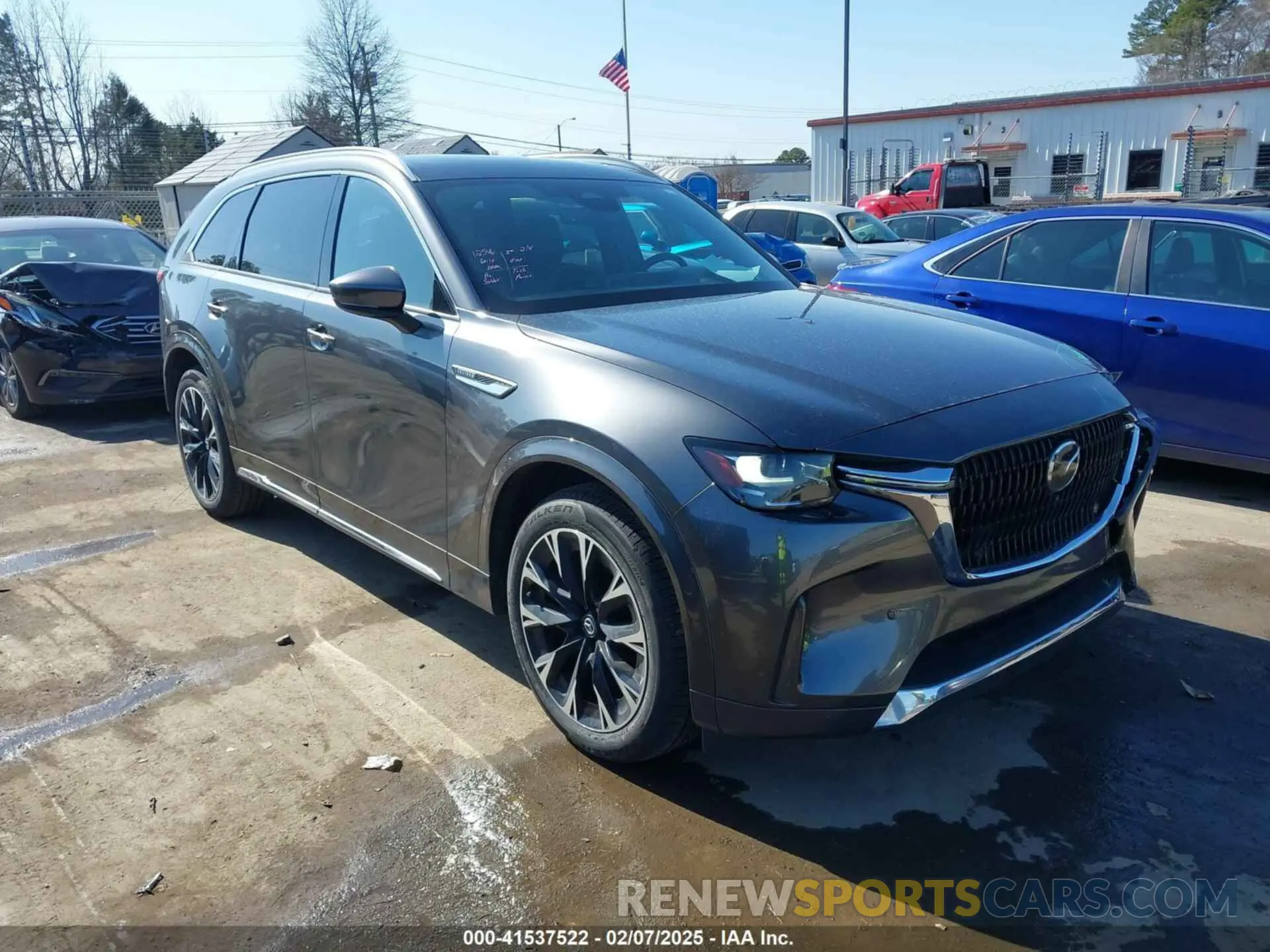 1 Photograph of a damaged car JM3KKDHC8R1112049 MAZDA CX-90 2024