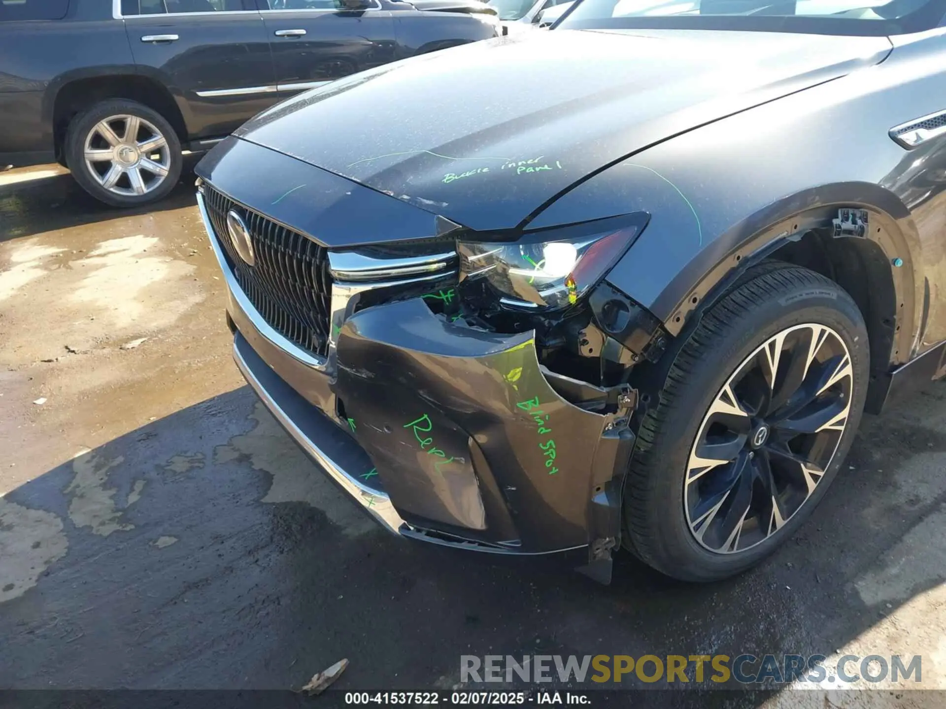6 Photograph of a damaged car JM3KKDHC8R1112049 MAZDA CX-90 2024