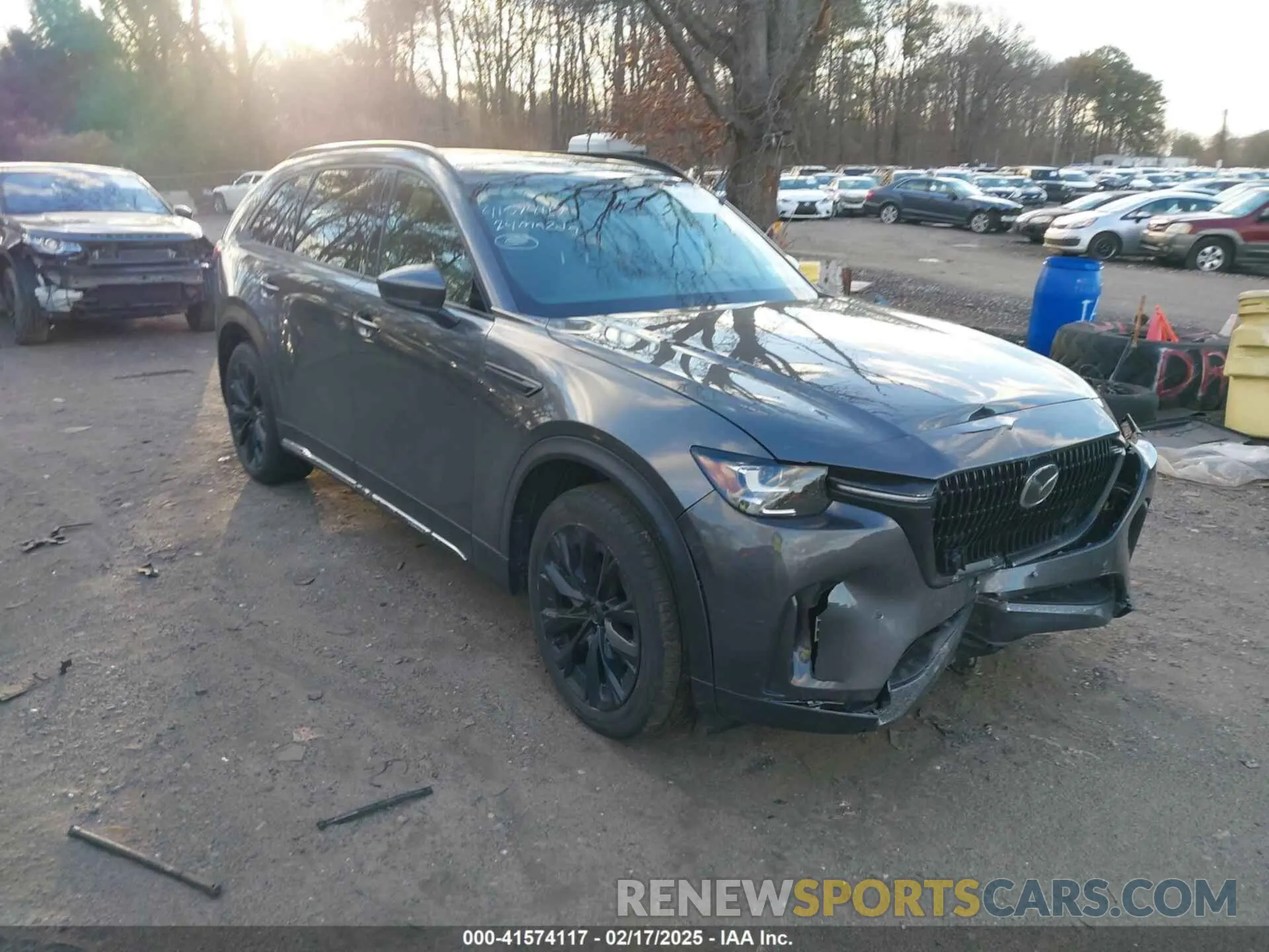 1 Photograph of a damaged car JM3KKDHD0R1137651 MAZDA CX-90 2024