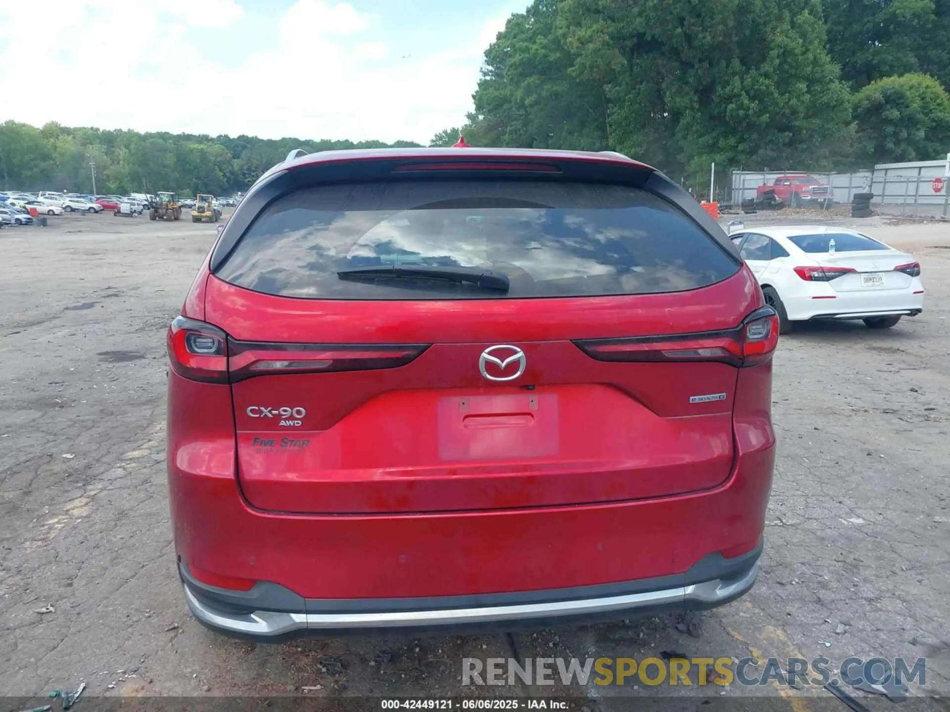 16 Photograph of a damaged car JM3KKDHD1R1130031 MAZDA CX-90 2024