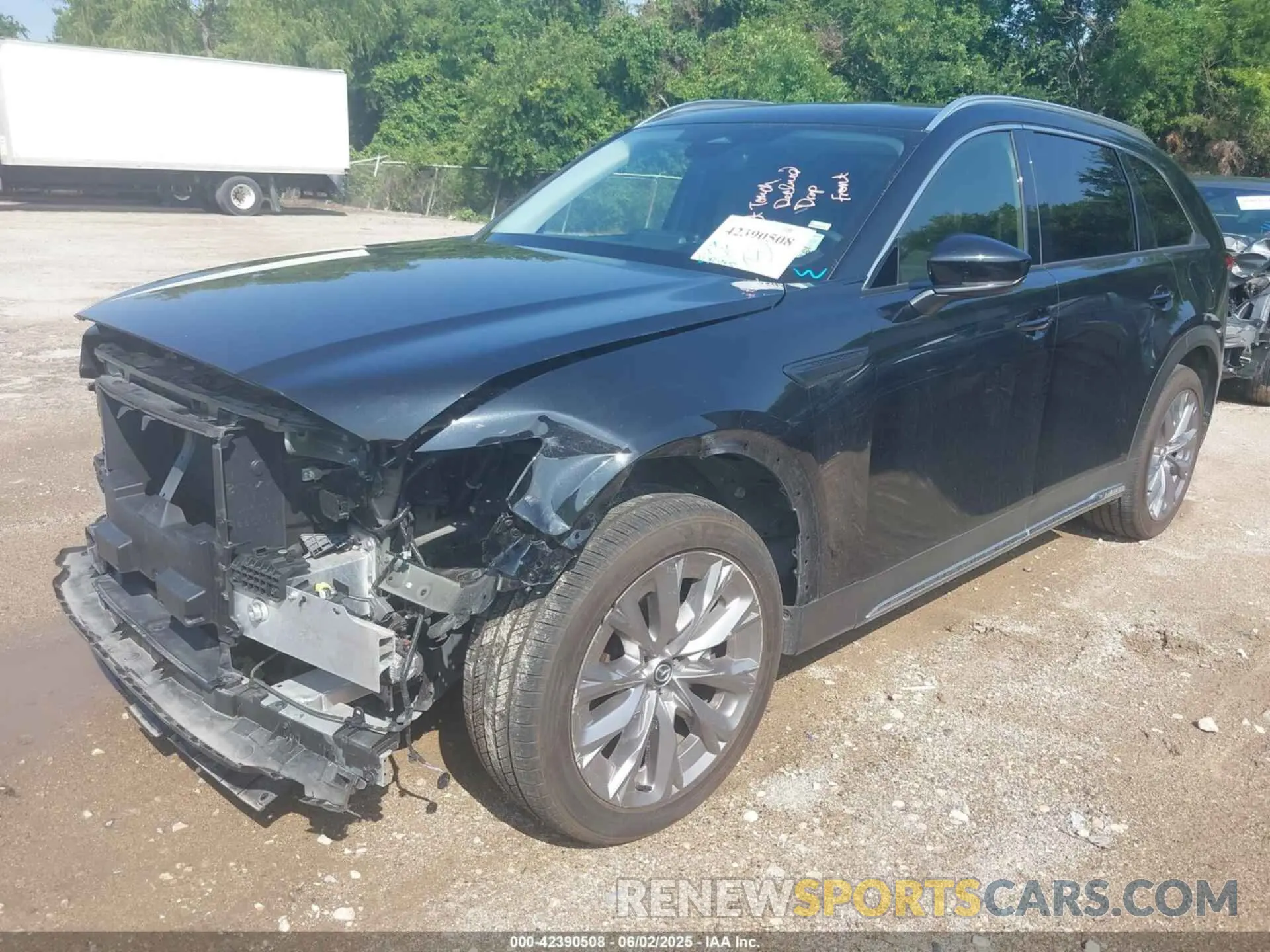 2 Photograph of a damaged car JM3KKDHD2R1162678 MAZDA CX-90 2024