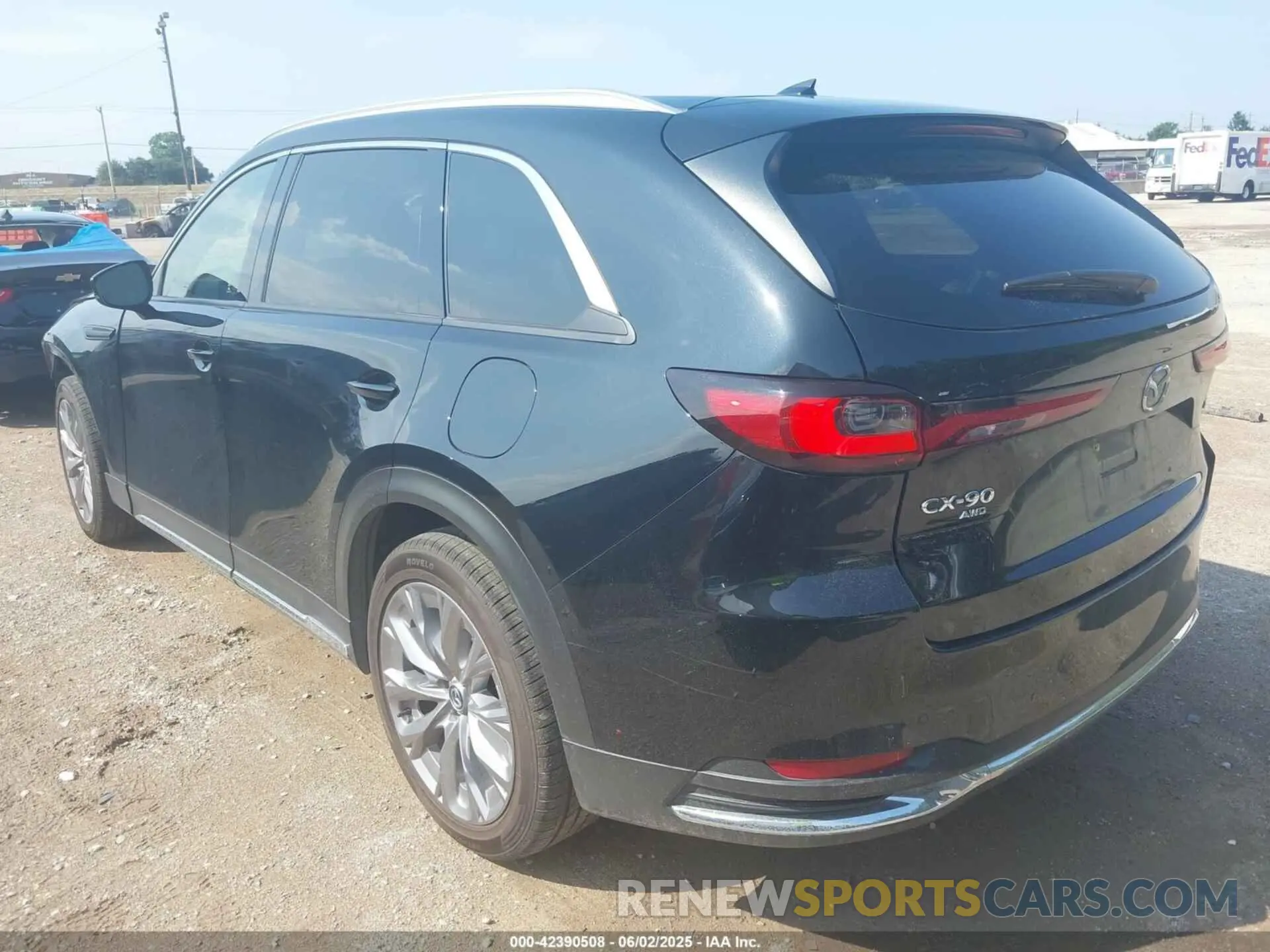 3 Photograph of a damaged car JM3KKDHD2R1162678 MAZDA CX-90 2024