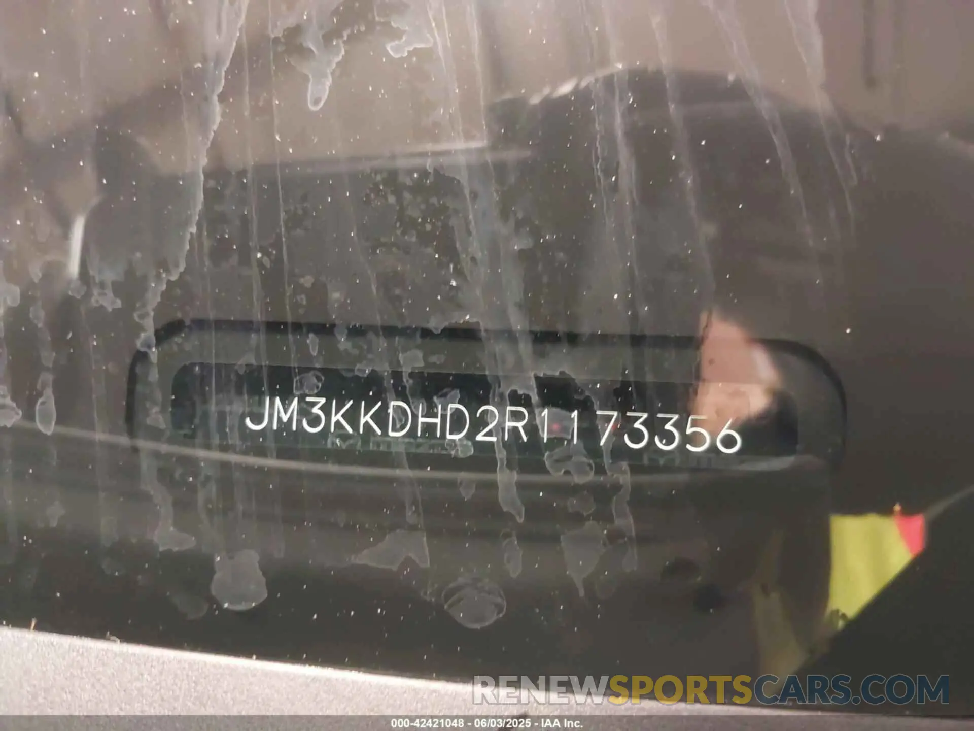 17 Photograph of a damaged car JM3KKDHD2R1173356 MAZDA CX-90 2024
