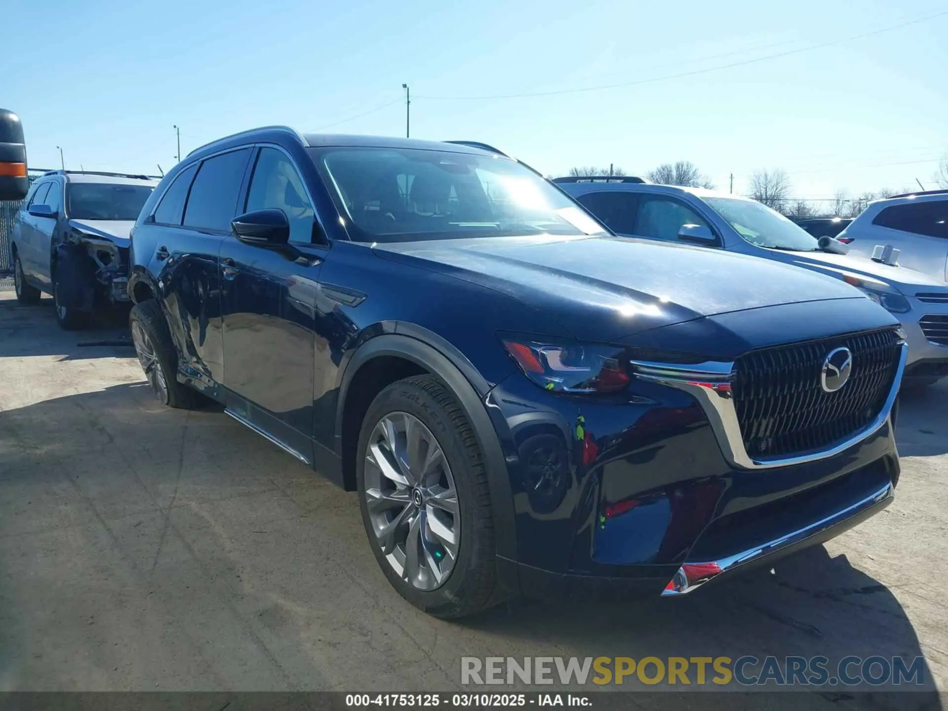 1 Photograph of a damaged car JM3KKDHD5R1168779 MAZDA CX-90 2024