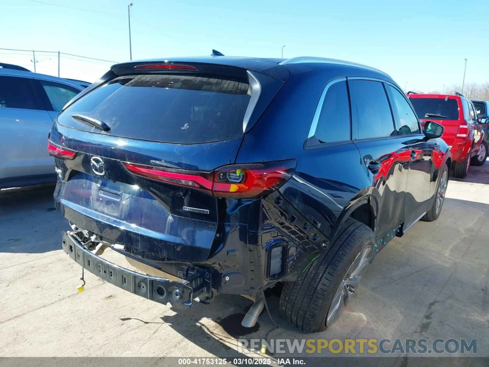 4 Photograph of a damaged car JM3KKDHD5R1168779 MAZDA CX-90 2024