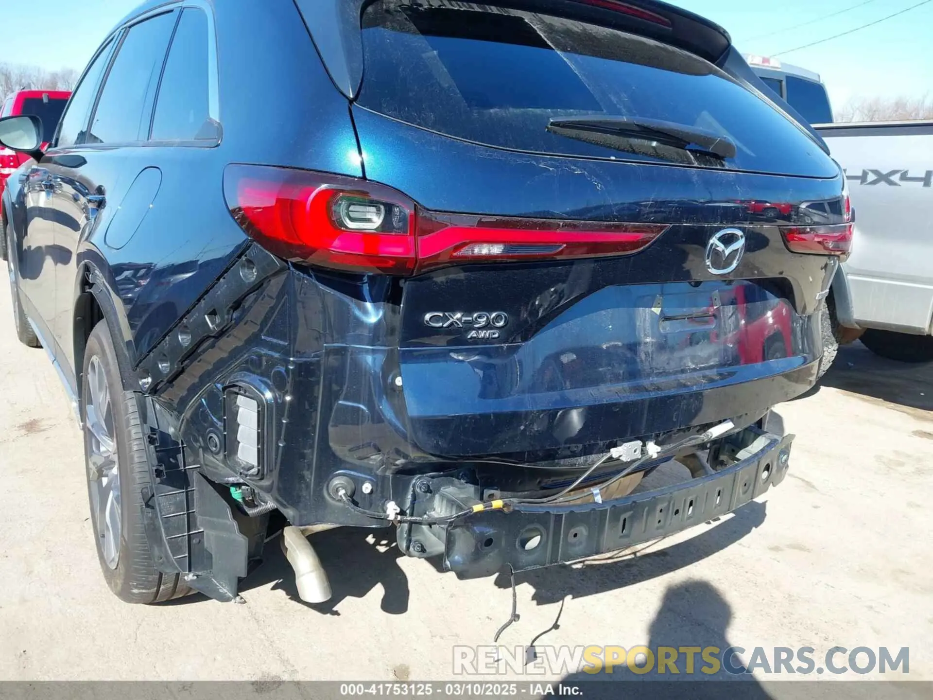 6 Photograph of a damaged car JM3KKDHD5R1168779 MAZDA CX-90 2024