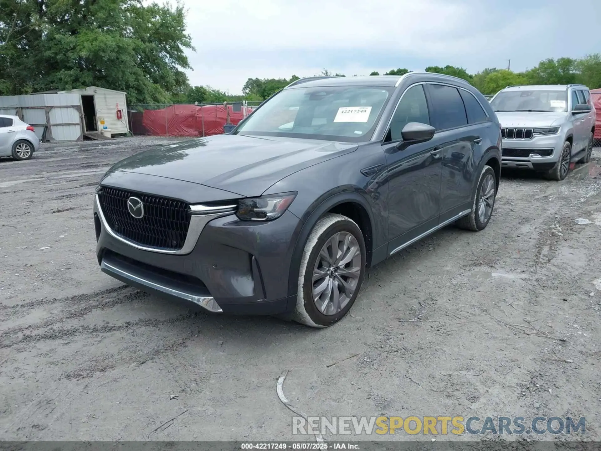 2 Photograph of a damaged car JM3KKDHD6R1141526 MAZDA CX-90 2024