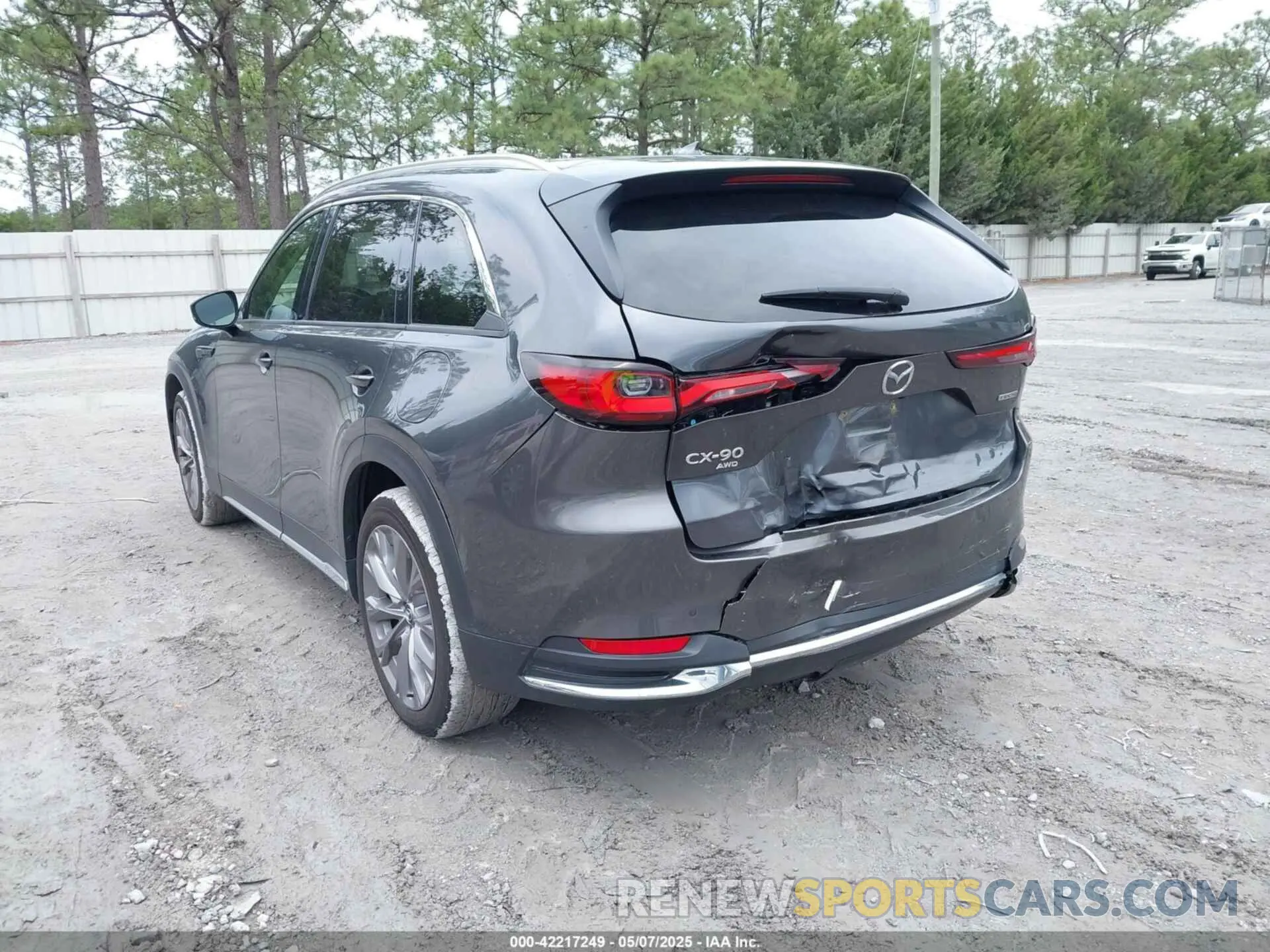 3 Photograph of a damaged car JM3KKDHD6R1141526 MAZDA CX-90 2024