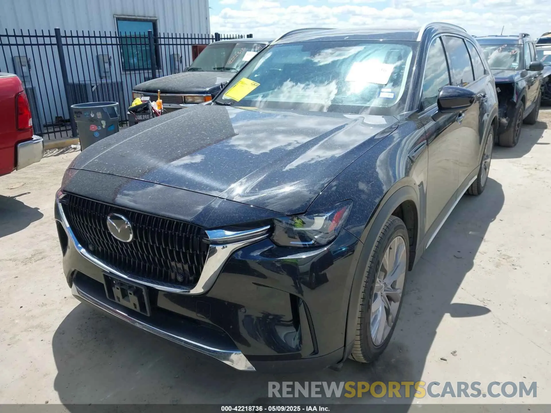 2 Photograph of a damaged car JM3KKDHD7R1121317 MAZDA CX-90 2024