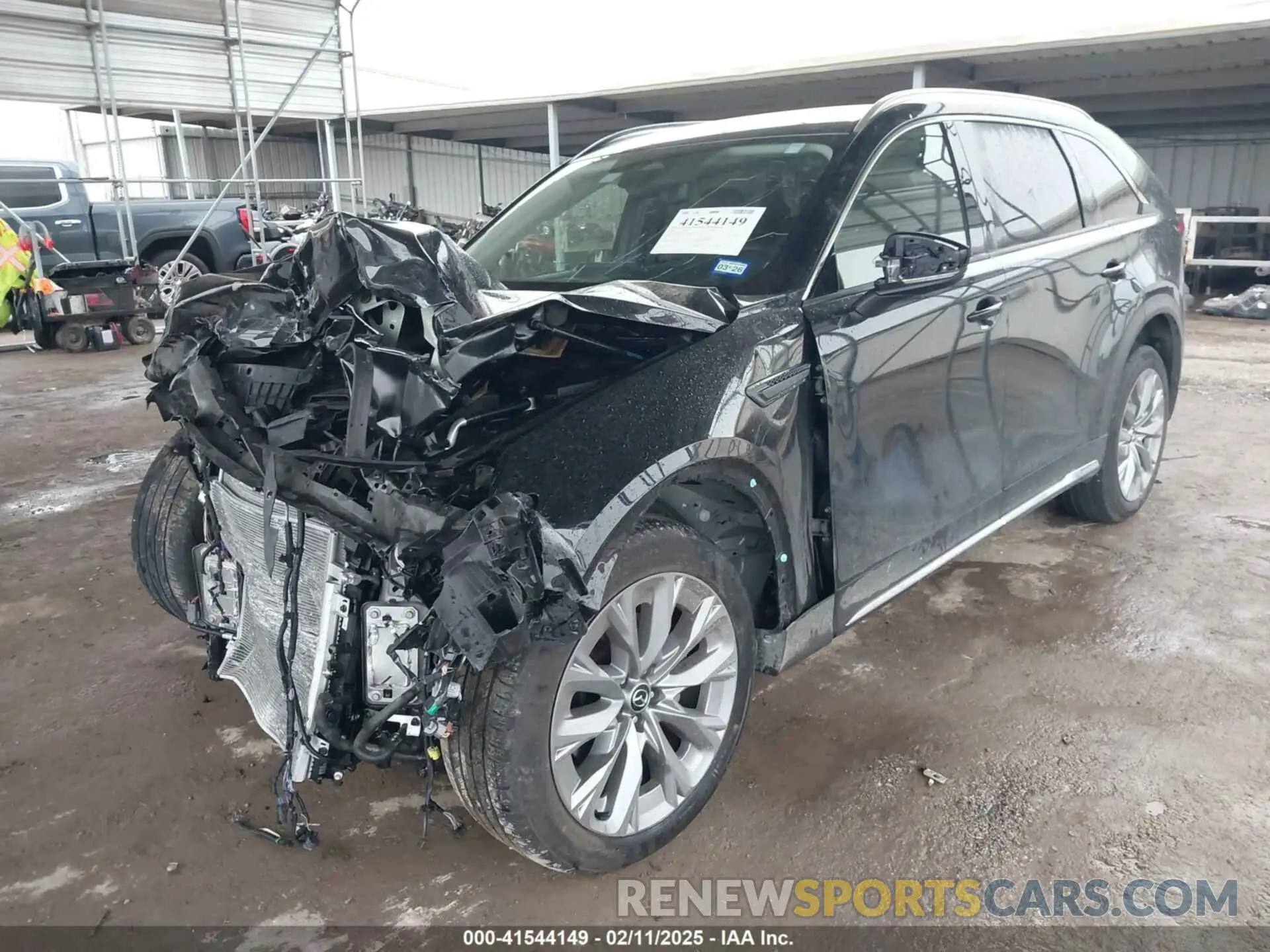 2 Photograph of a damaged car JM3KKDHD7R1128008 MAZDA CX-90 2024