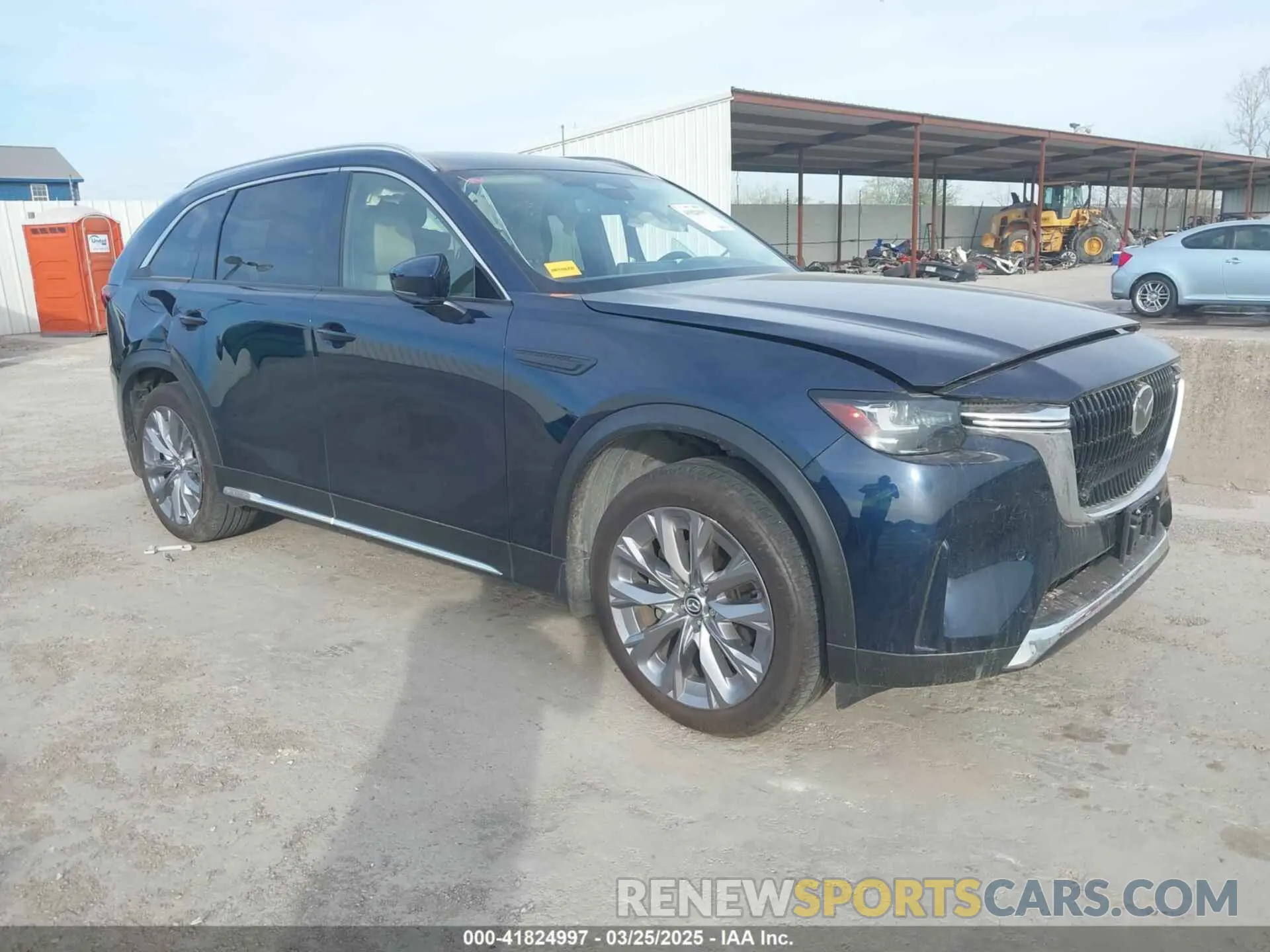 1 Photograph of a damaged car JM3KKDHD7R1172400 MAZDA CX-90 2024