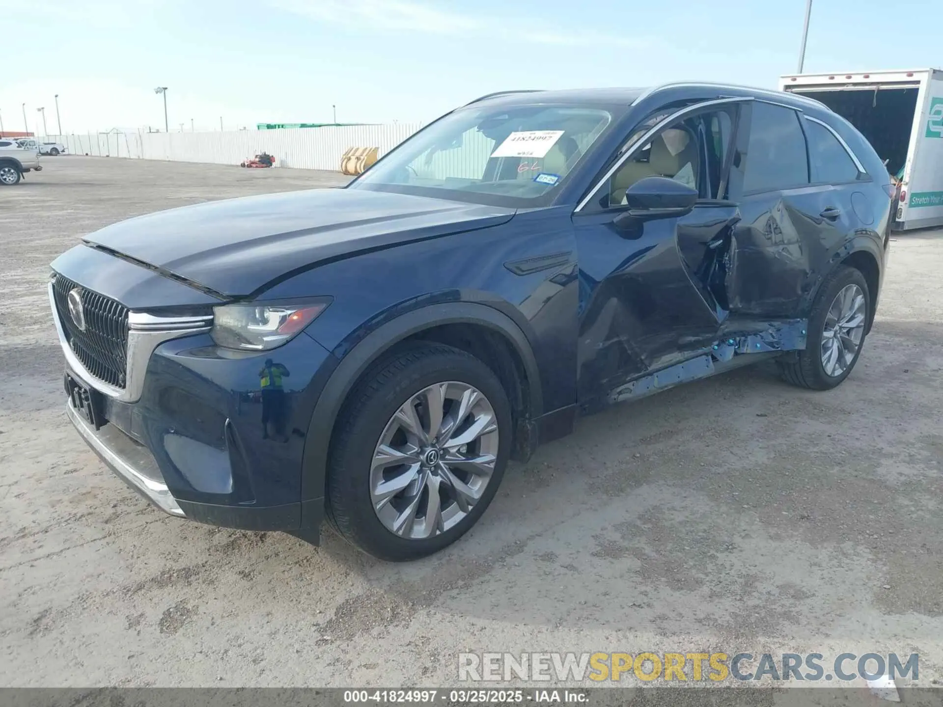 2 Photograph of a damaged car JM3KKDHD7R1172400 MAZDA CX-90 2024