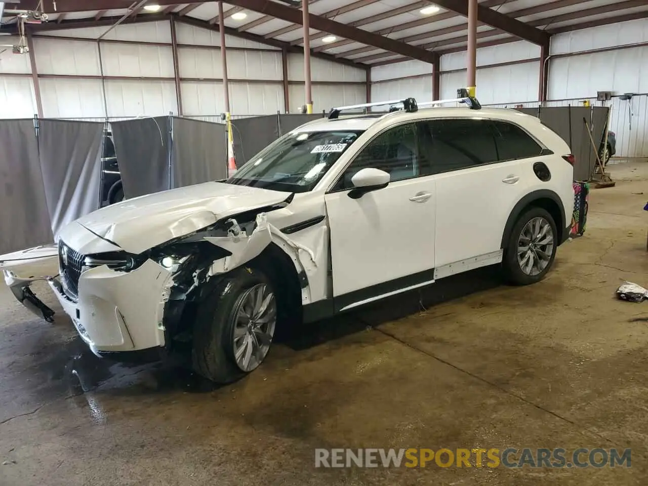 1 Photograph of a damaged car JM3KKDHD8R1184233 MAZDA CX-90 2024