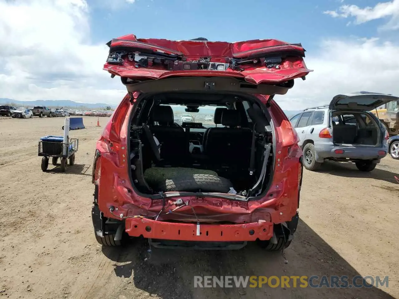 6 Photograph of a damaged car JM3KKEHA1R1177121 MAZDA CX-90 2024