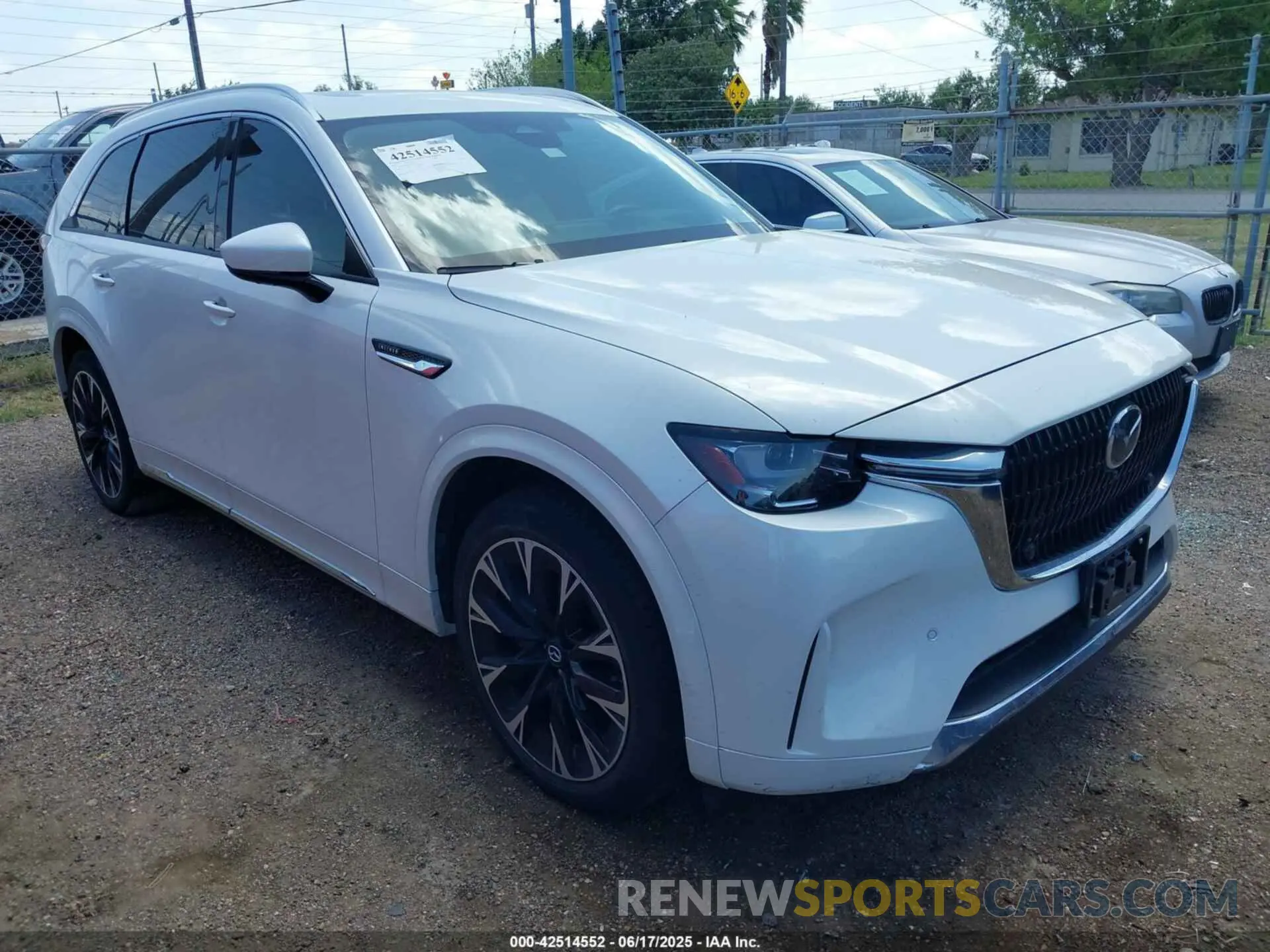 1 Photograph of a damaged car JM3KKEHC1R1106633 MAZDA CX-90 2024