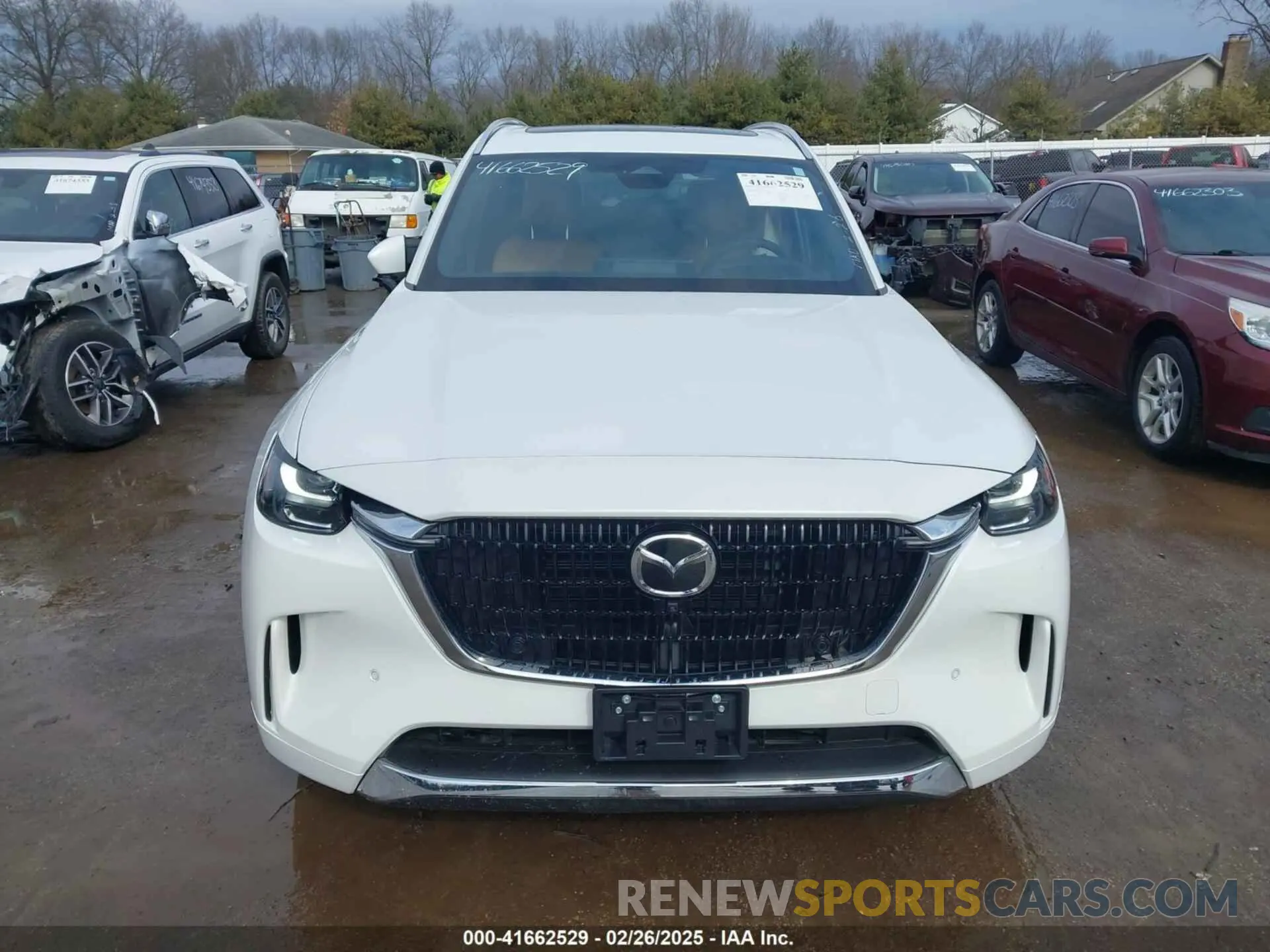 12 Photograph of a damaged car JM3KKEHC1R1176813 MAZDA CX-90 2024