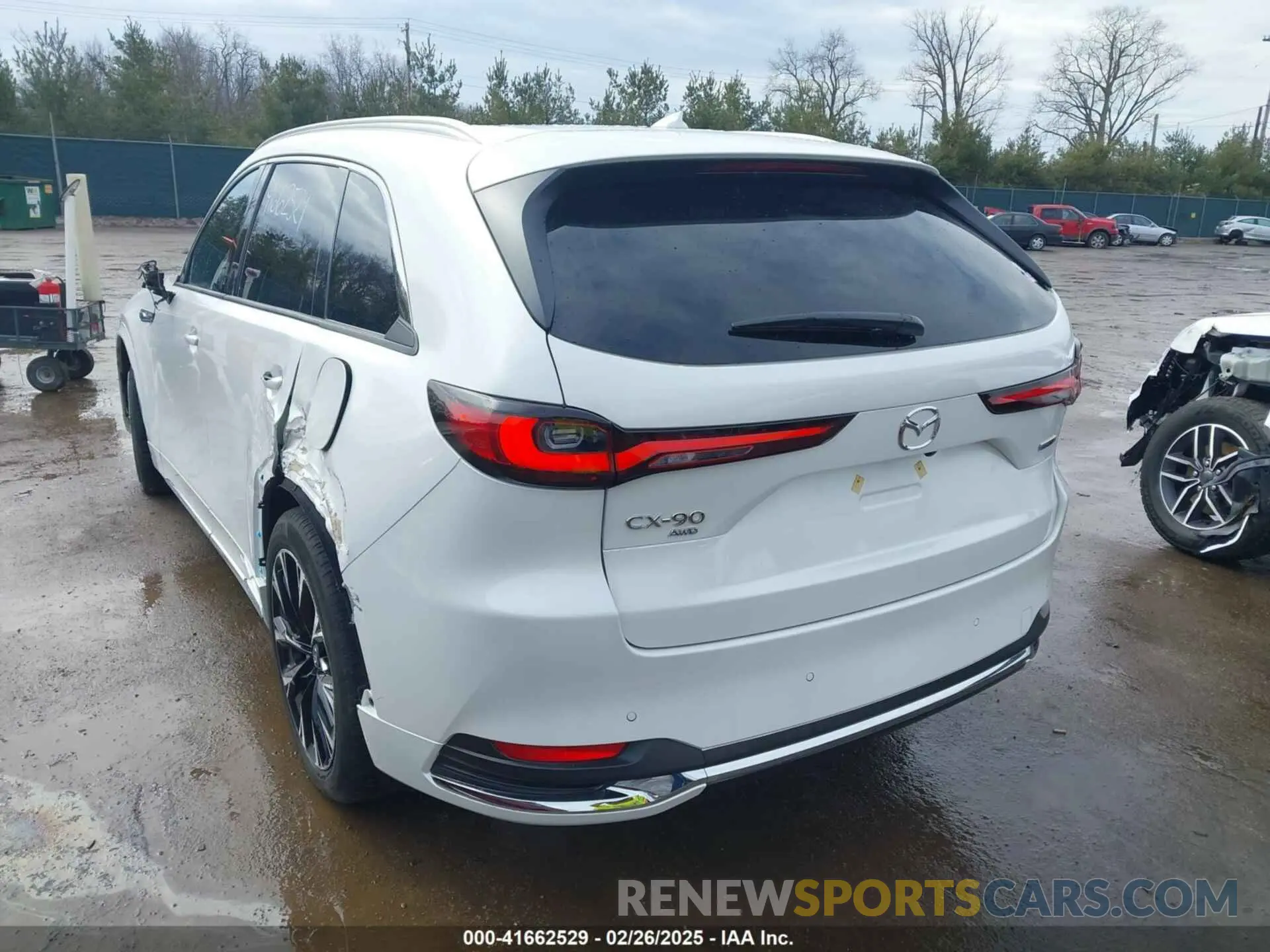 3 Photograph of a damaged car JM3KKEHC1R1176813 MAZDA CX-90 2024