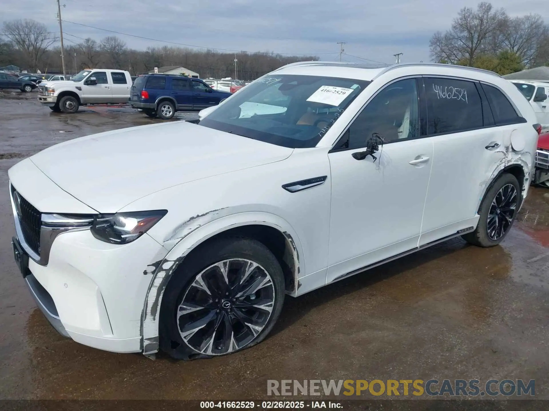6 Photograph of a damaged car JM3KKEHC1R1176813 MAZDA CX-90 2024
