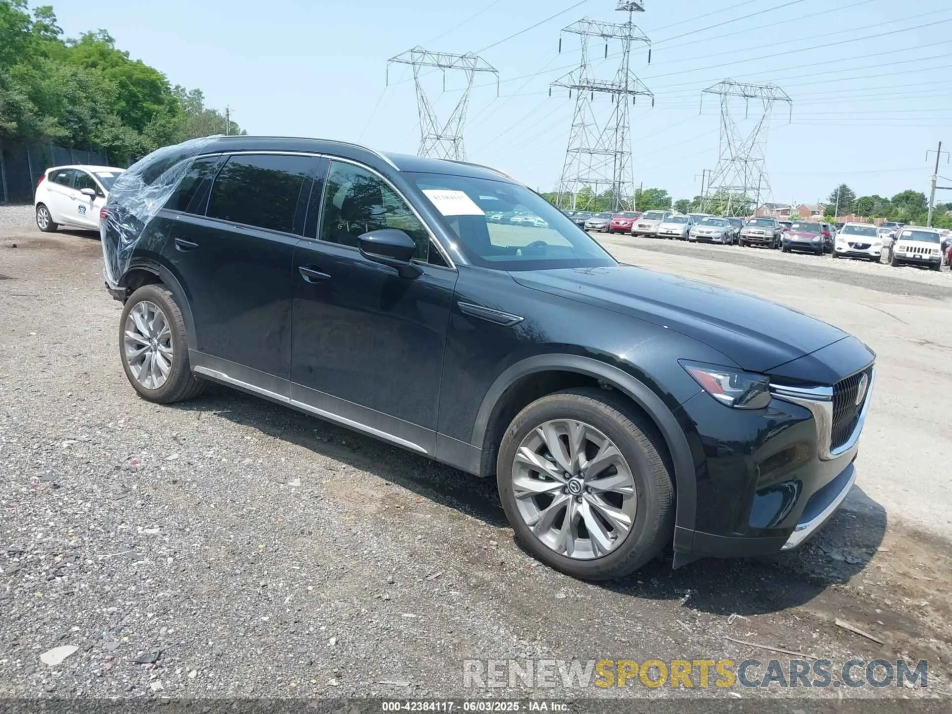 1 Photograph of a damaged car JM3KKEHD9R1189642 MAZDA CX-90 2024