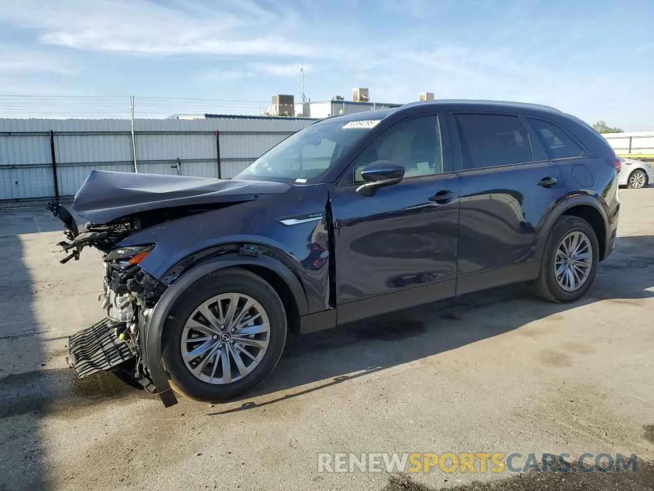 1 Photograph of a damaged car JM3KKAHD2S1210734 MAZDA CX-90 2025