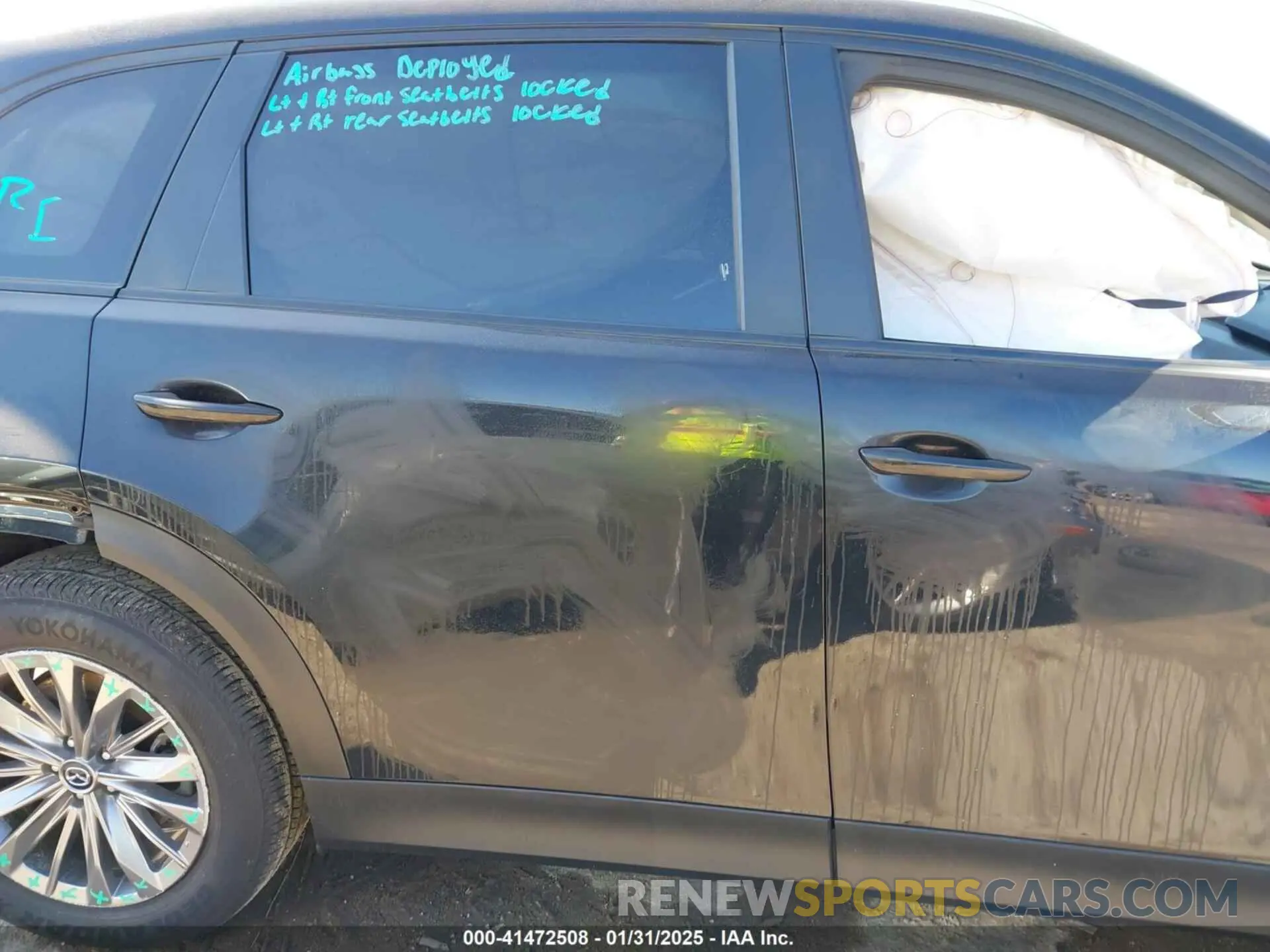 13 Photograph of a damaged car JM3KKAHDXS1196145 MAZDA CX-90 2025