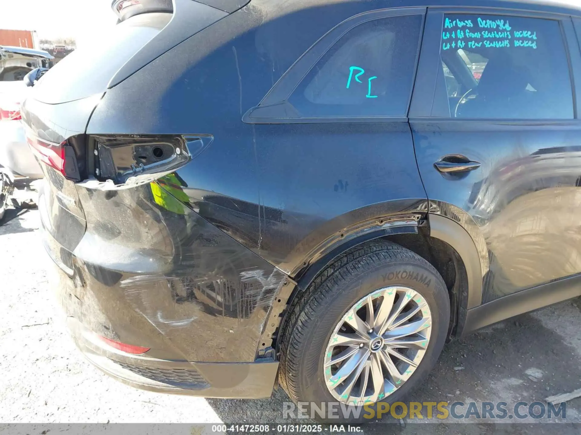 17 Photograph of a damaged car JM3KKAHDXS1196145 MAZDA CX-90 2025
