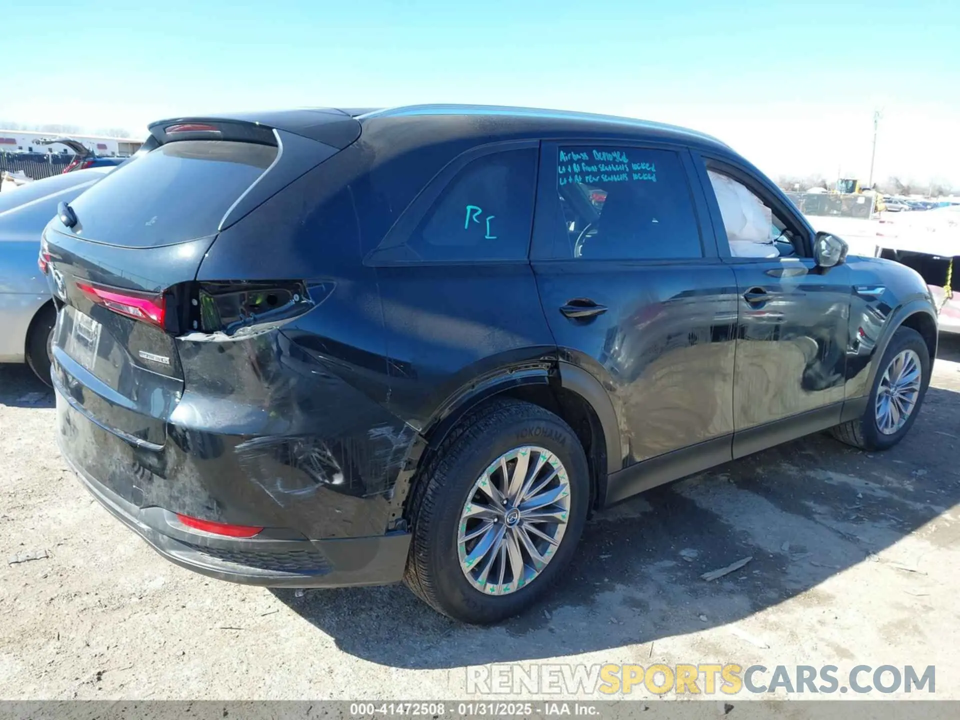 4 Photograph of a damaged car JM3KKAHDXS1196145 MAZDA CX-90 2025