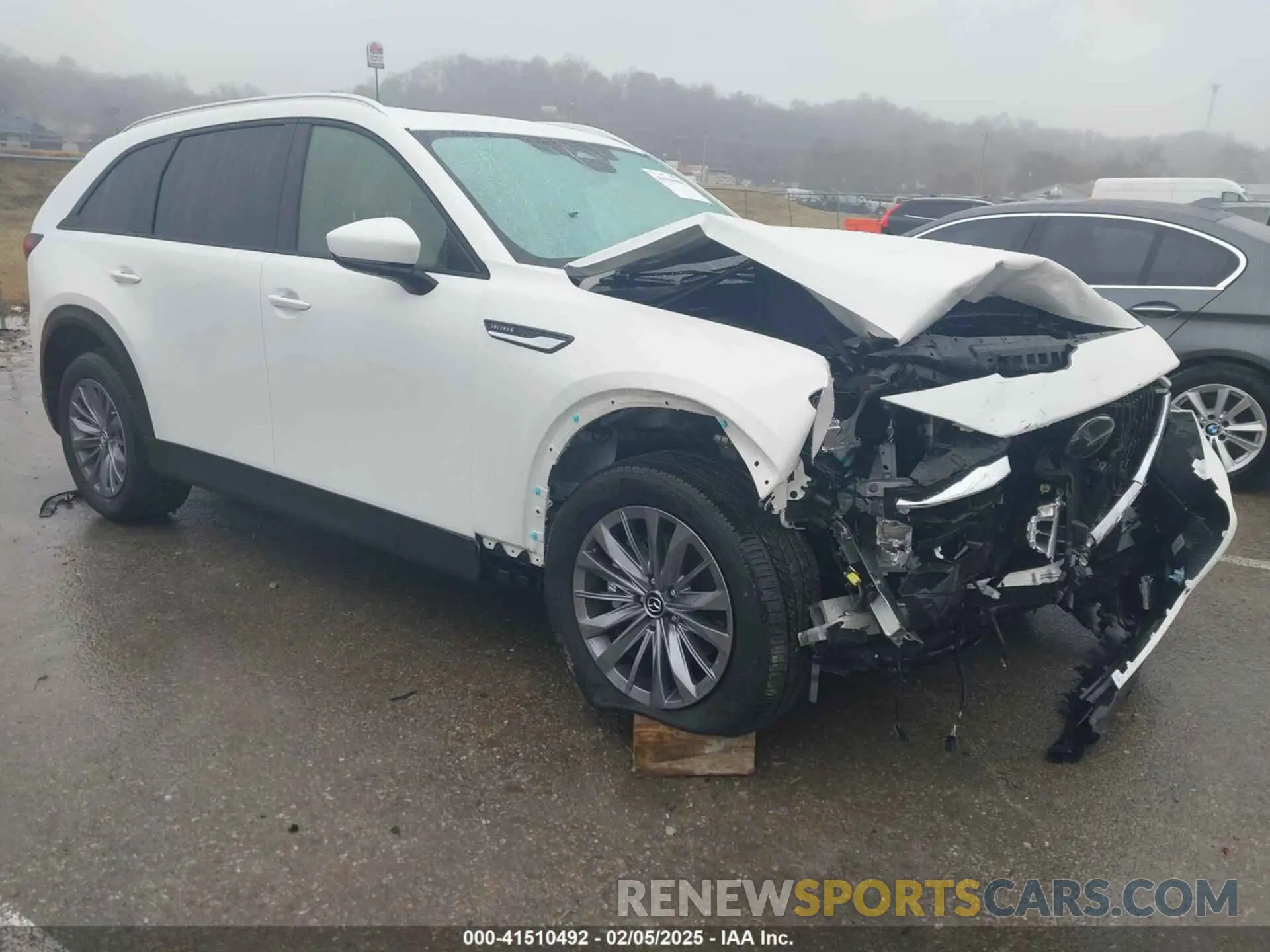 1 Photograph of a damaged car JM3KKBHD1S1191311 MAZDA CX-90 2025