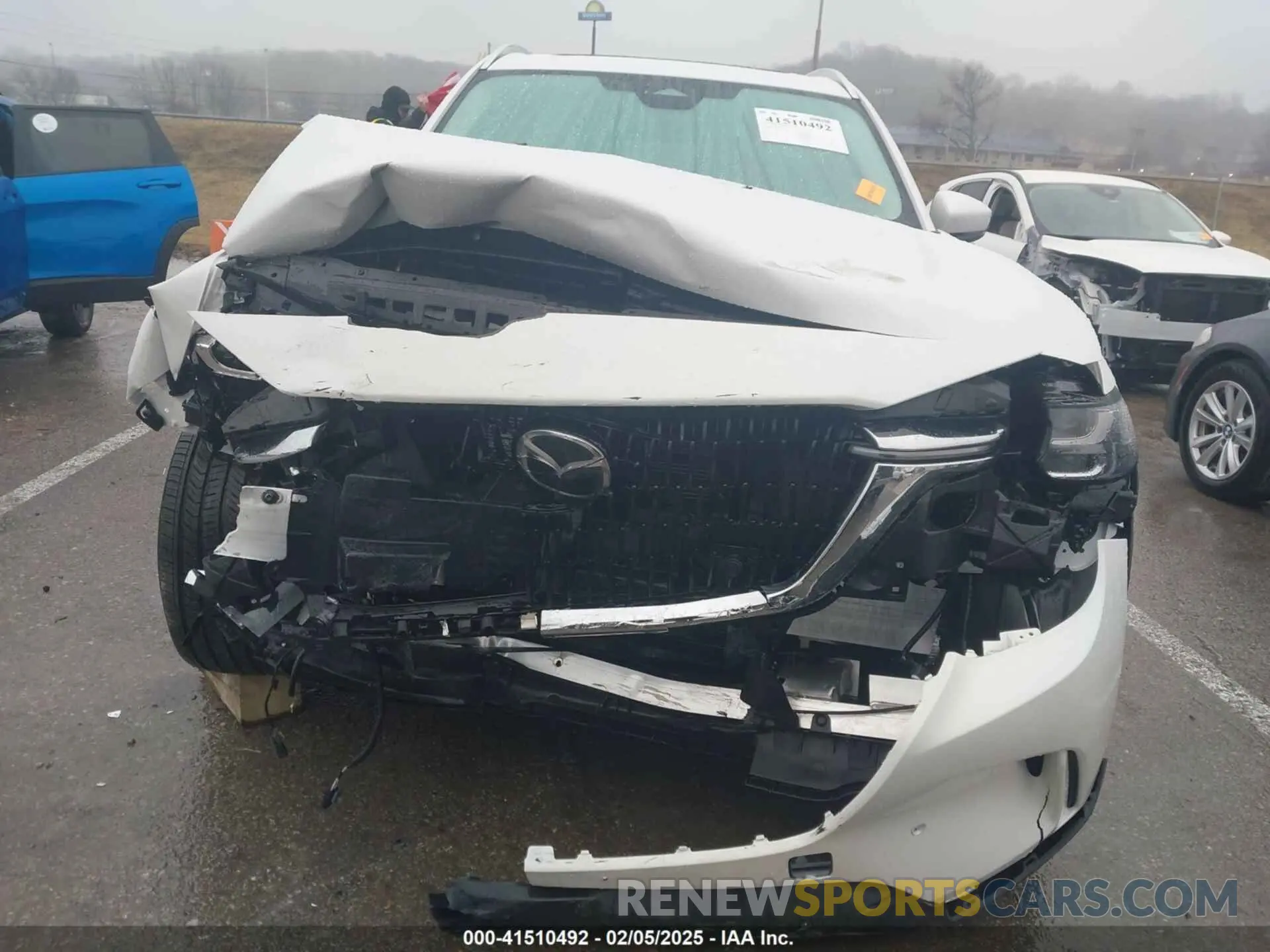 12 Photograph of a damaged car JM3KKBHD1S1191311 MAZDA CX-90 2025