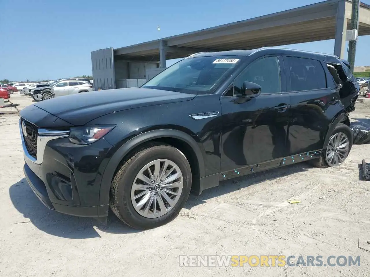 1 Photograph of a damaged car JM3KKBHD1S1222637 MAZDA CX-90 2025