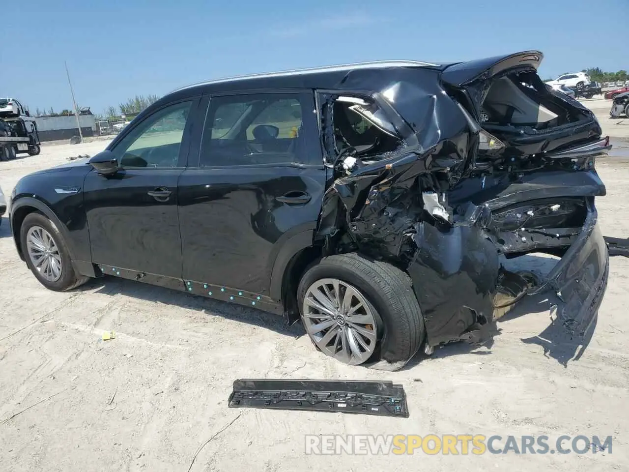 2 Photograph of a damaged car JM3KKBHD1S1222637 MAZDA CX-90 2025