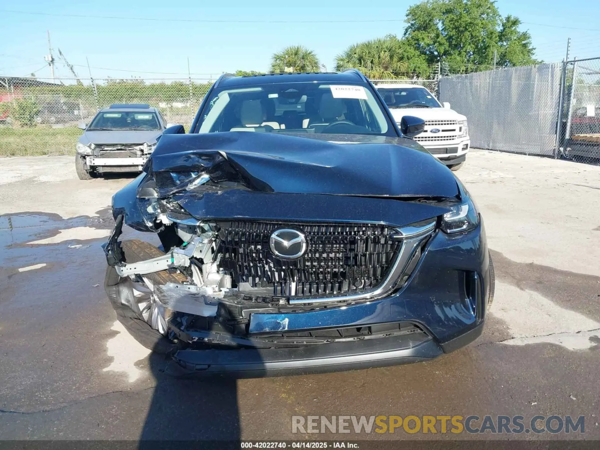 12 Photograph of a damaged car JM3KKBHD3S1217326 MAZDA CX-90 2025