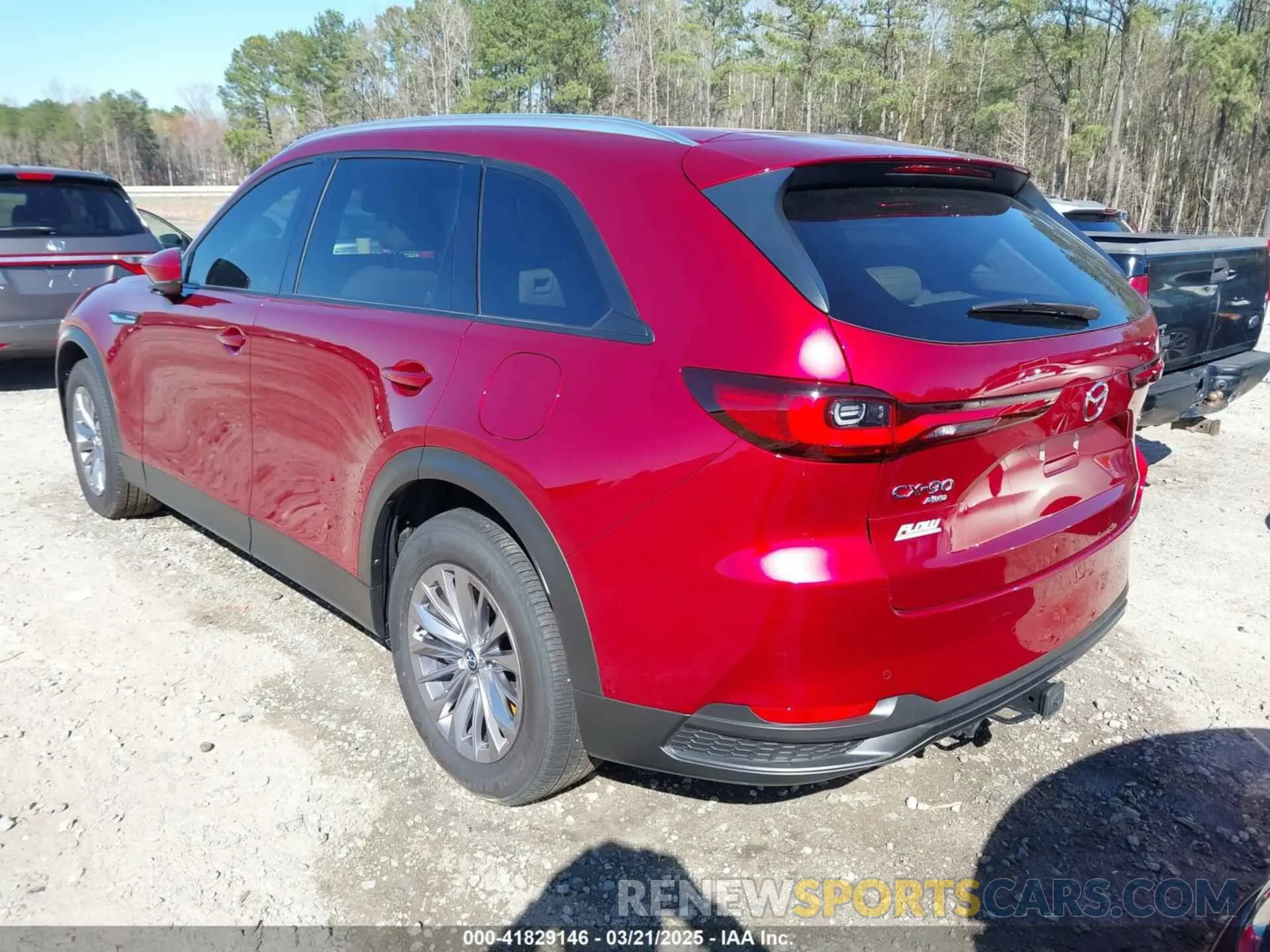 3 Photograph of a damaged car JM3KKBHD4S1210336 MAZDA CX-90 2025
