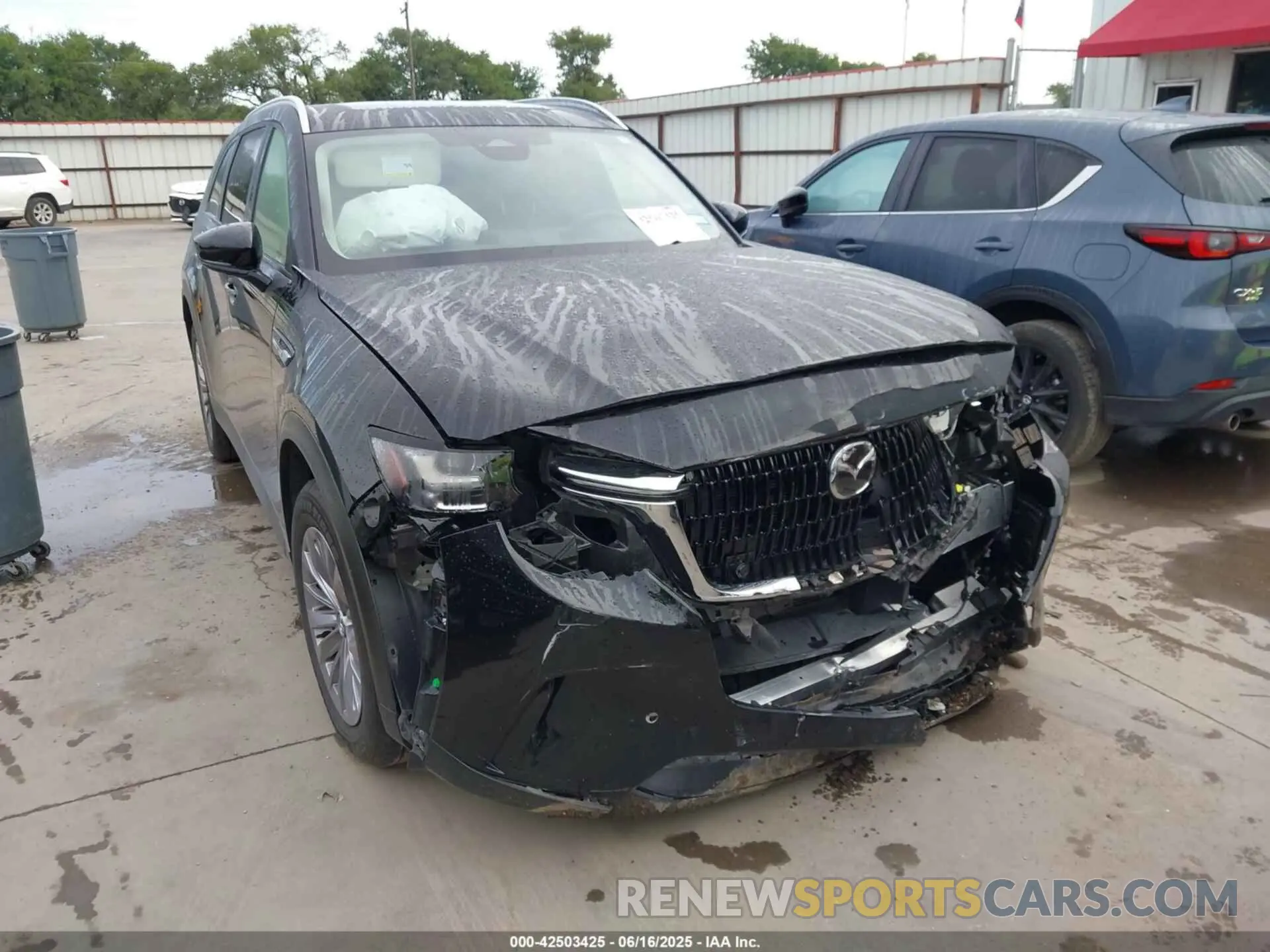 1 Photograph of a damaged car JM3KKBHD7S1208001 MAZDA CX-90 2025