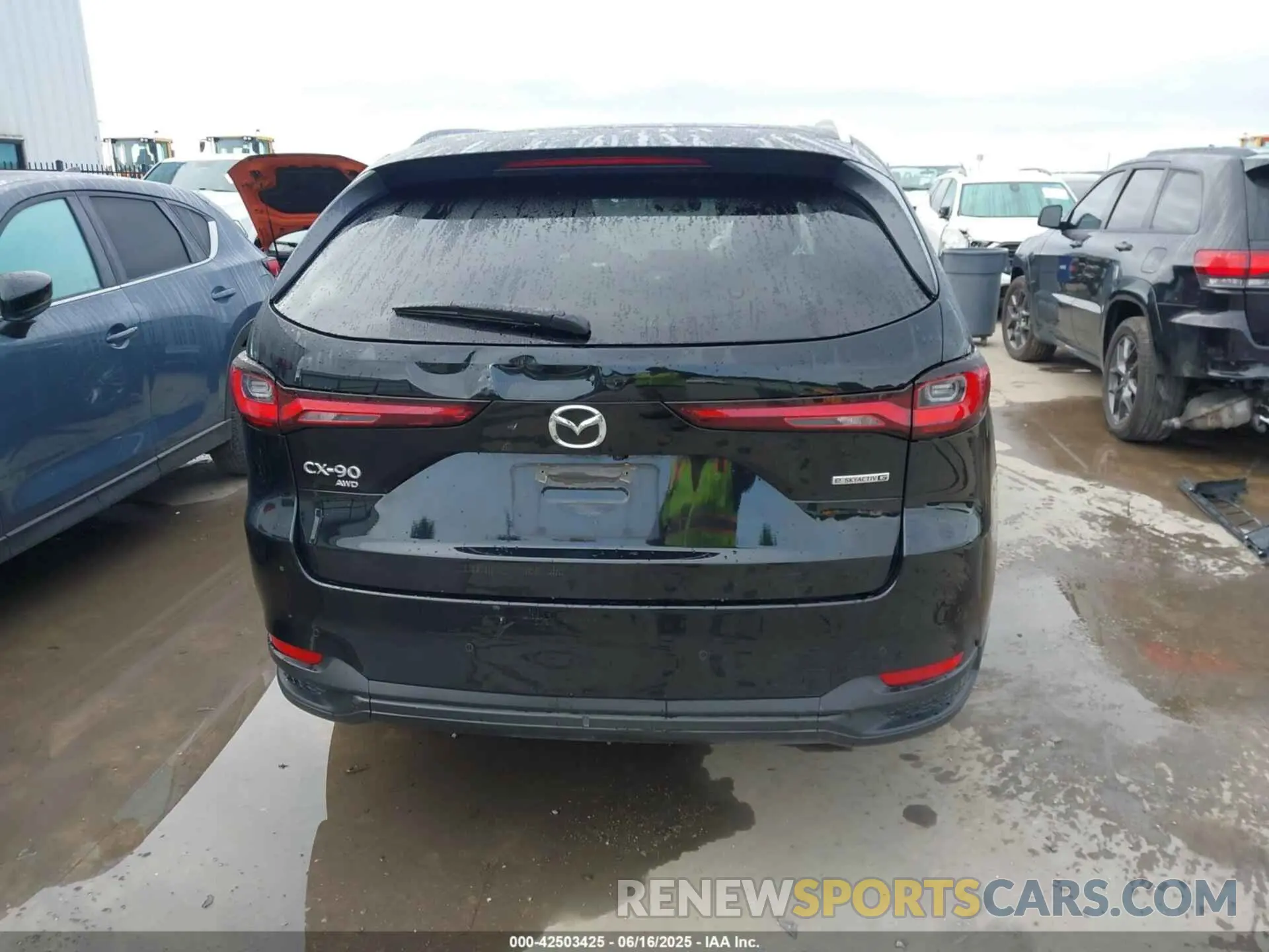 16 Photograph of a damaged car JM3KKBHD7S1208001 MAZDA CX-90 2025