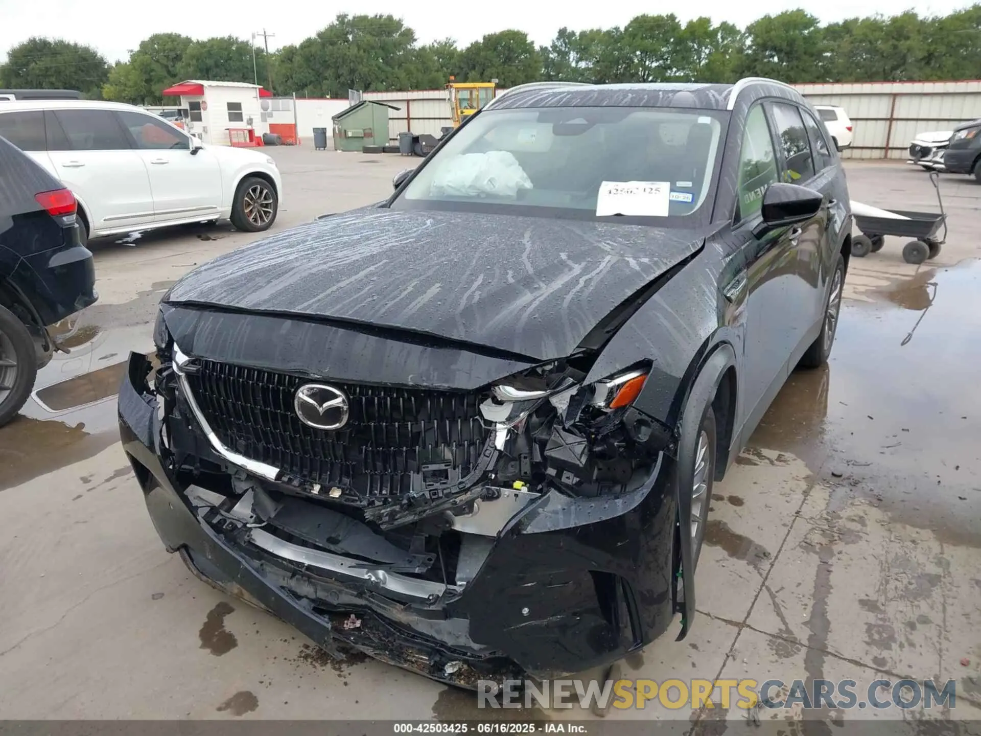 2 Photograph of a damaged car JM3KKBHD7S1208001 MAZDA CX-90 2025