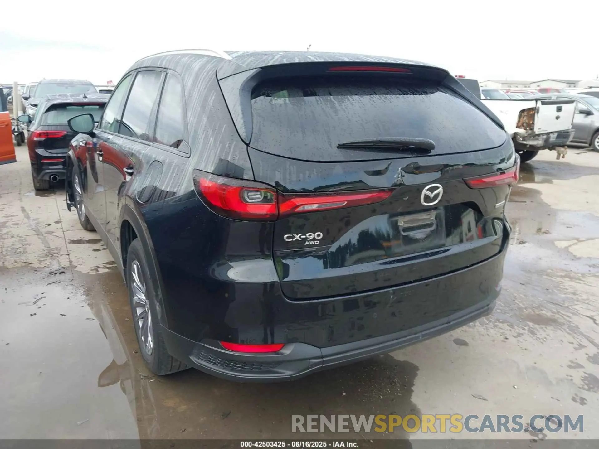 3 Photograph of a damaged car JM3KKBHD7S1208001 MAZDA CX-90 2025