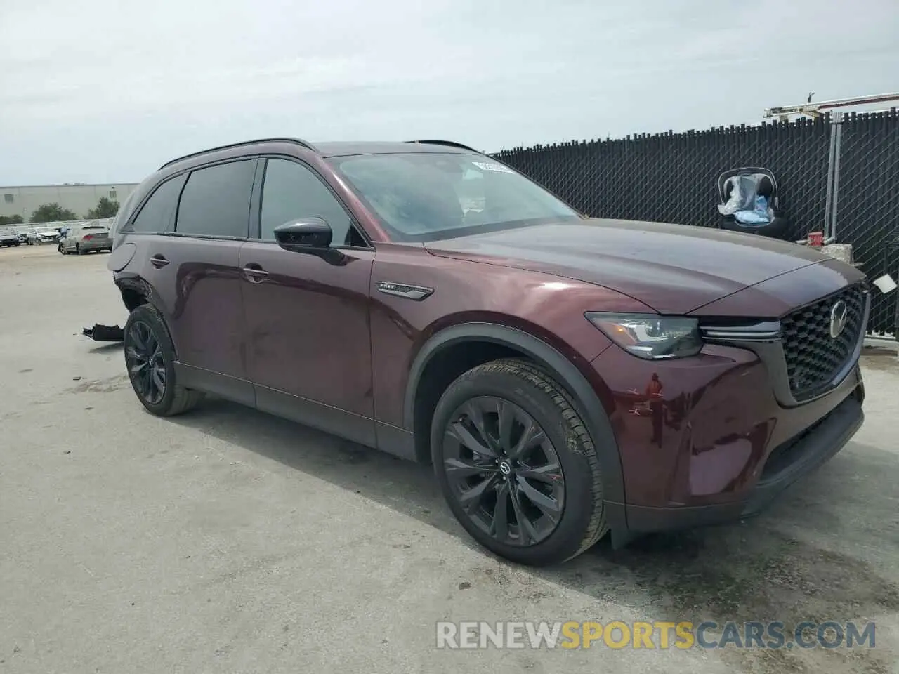 4 Photograph of a damaged car JM3KKCHA1S1200293 MAZDA CX-90 2025