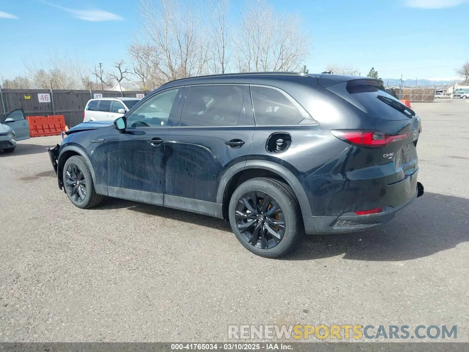 3 Photograph of a damaged car JM3KKCHD1S1221462 MAZDA CX-90 2025