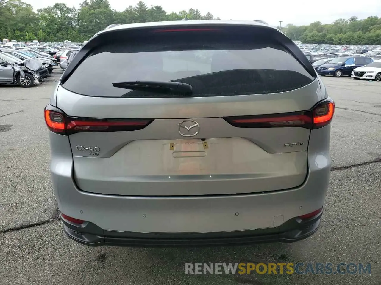 6 Photograph of a damaged car JM3KKCHD2S1227125 MAZDA CX-90 2025