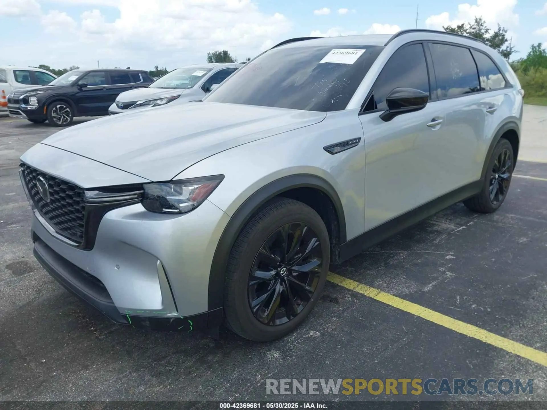 2 Photograph of a damaged car JM3KKCHD3S1213248 MAZDA CX-90 2025