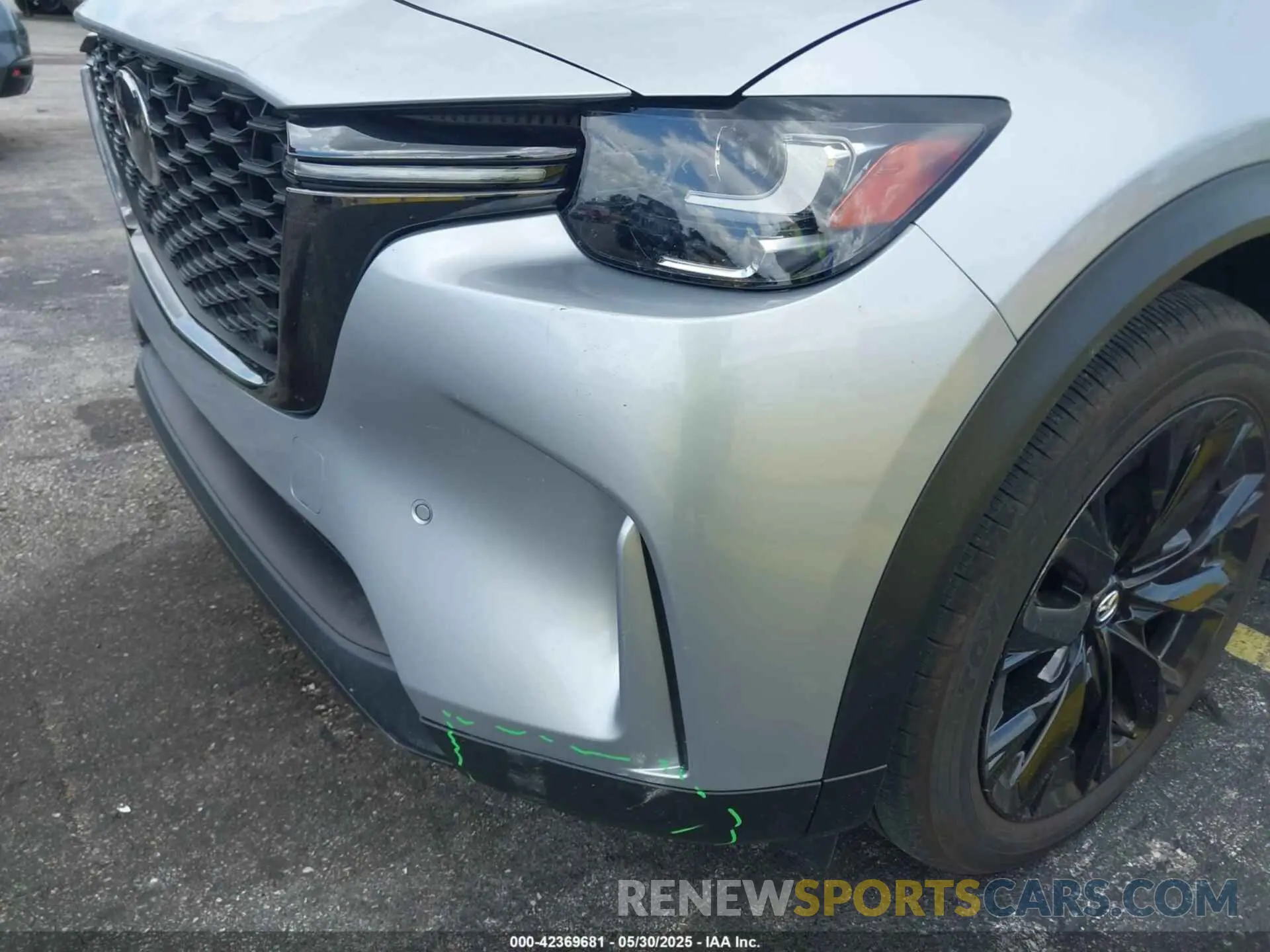 6 Photograph of a damaged car JM3KKCHD3S1213248 MAZDA CX-90 2025