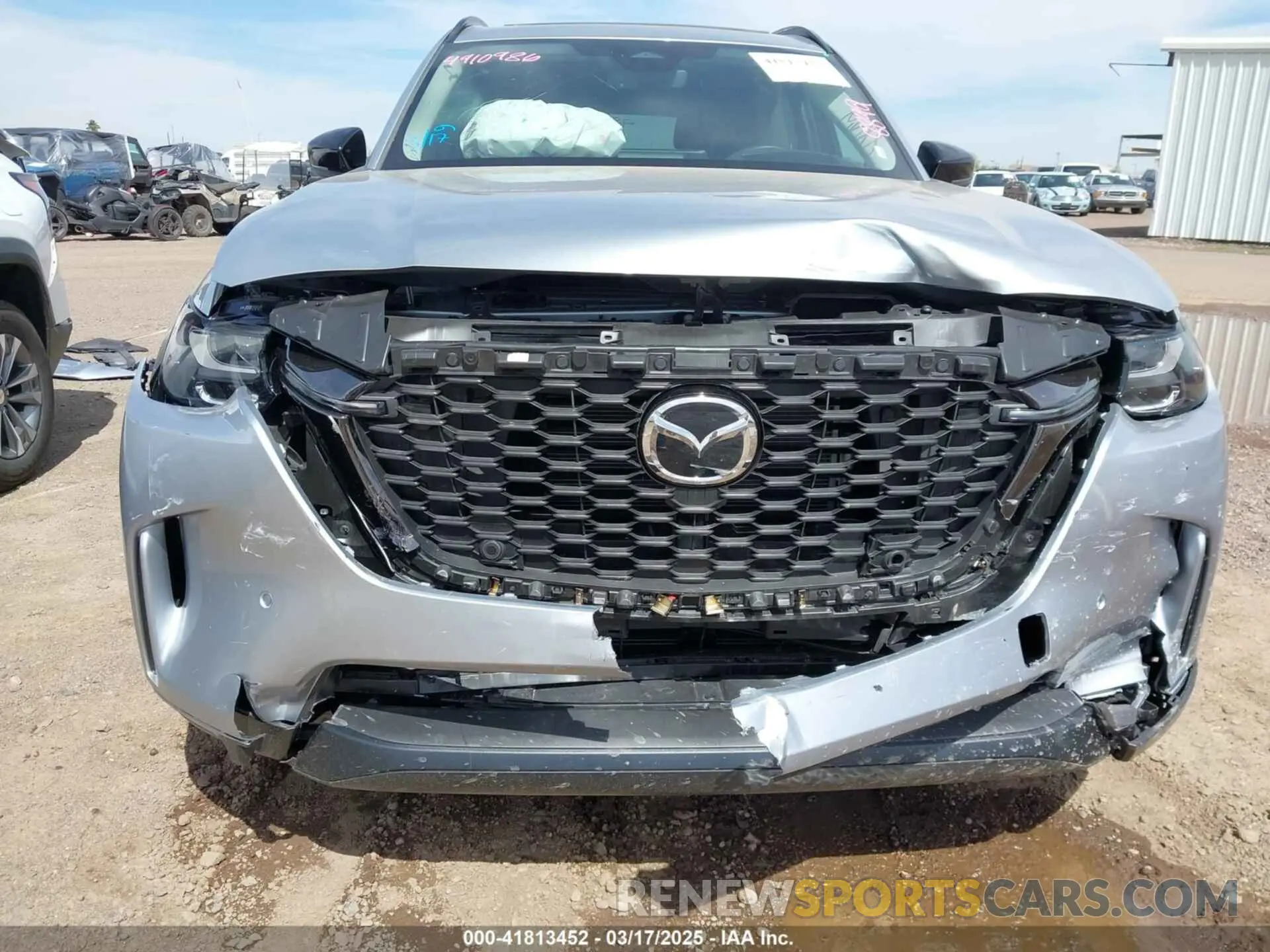 6 Photograph of a damaged car JM3KKCHD9S1207261 MAZDA CX-90 2025
