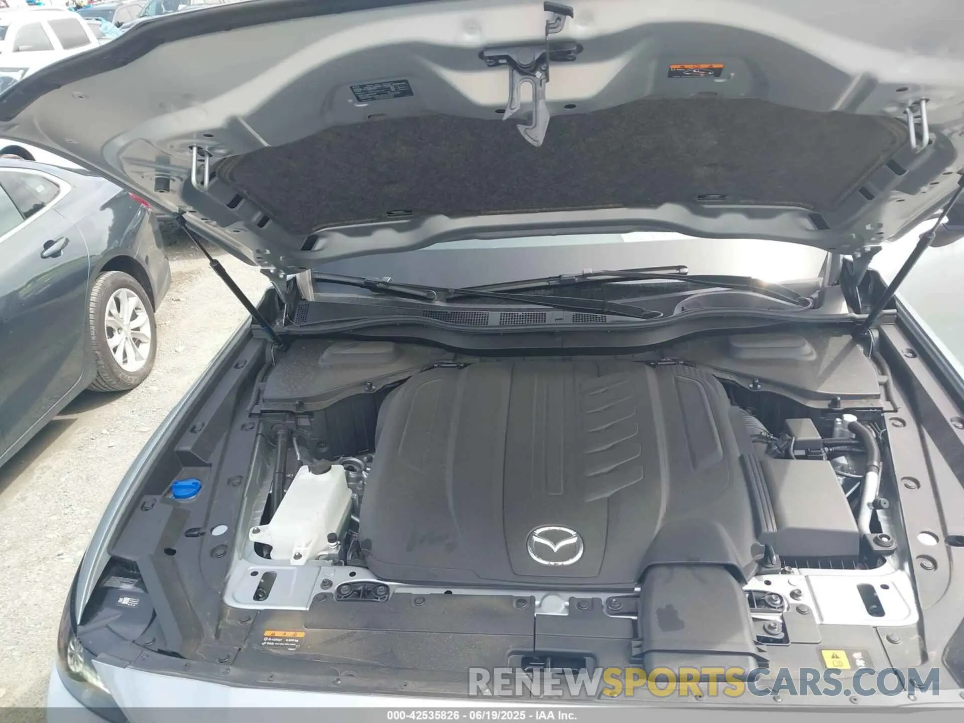 10 Photograph of a damaged car JM3KKCHDXS1222383 MAZDA CX-90 2025