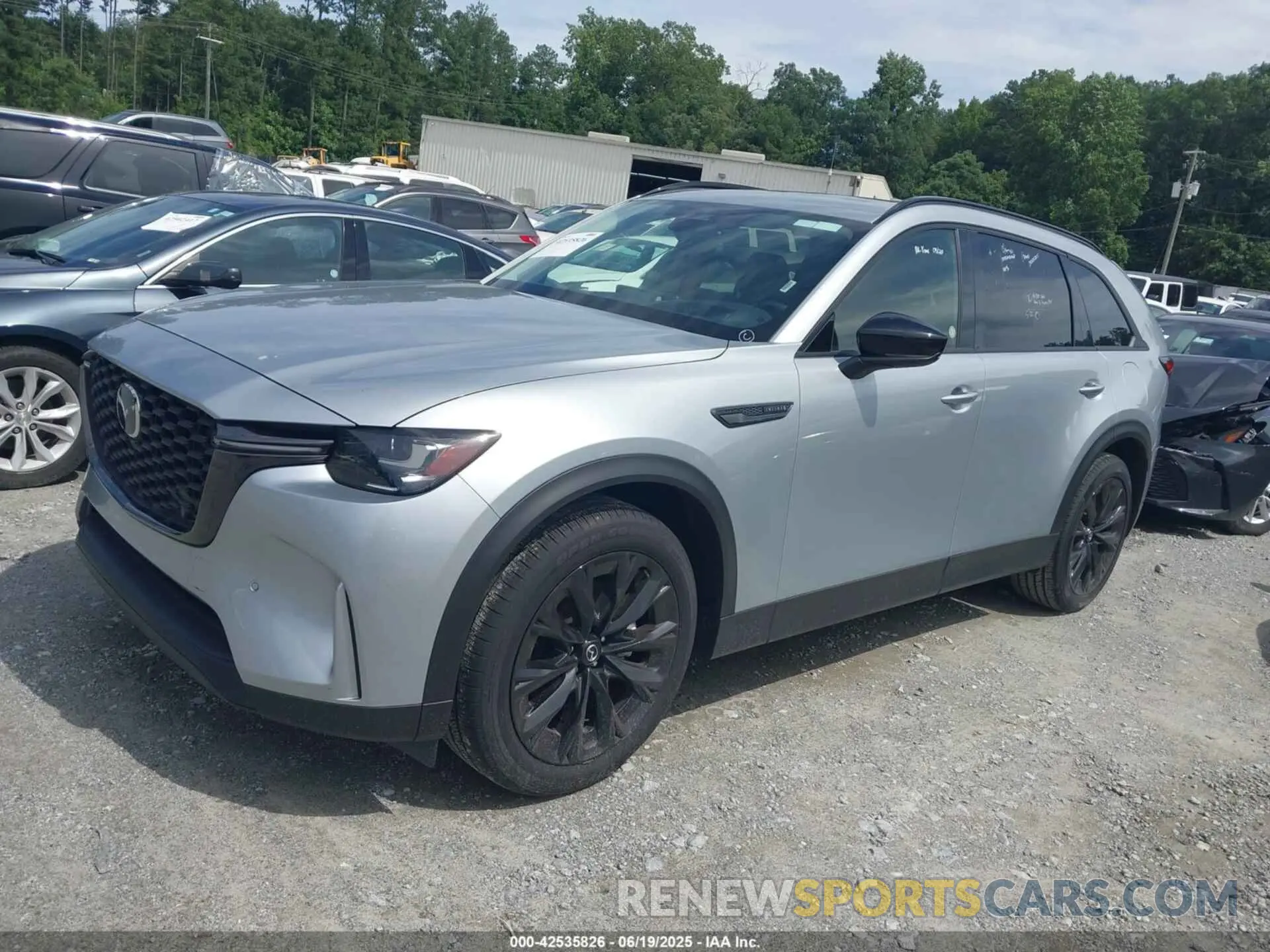 2 Photograph of a damaged car JM3KKCHDXS1222383 MAZDA CX-90 2025