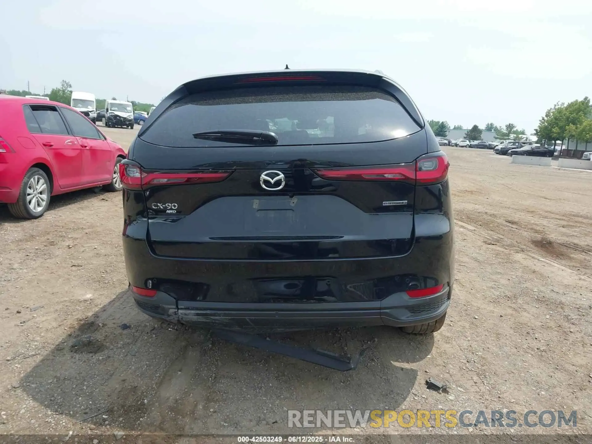 16 Photograph of a damaged car JM3KKCHDXS1230712 MAZDA CX-90 2025