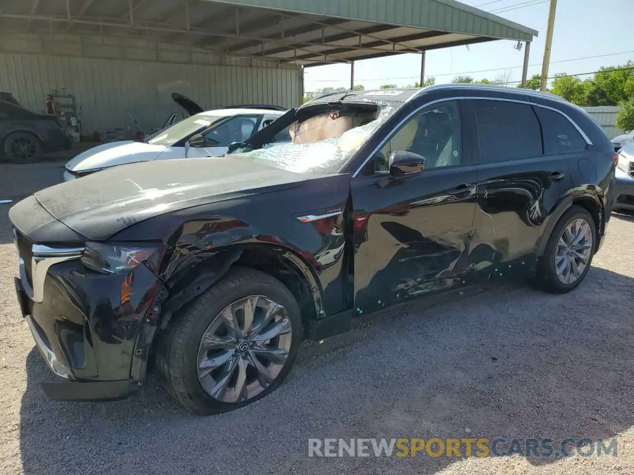 1 Photograph of a damaged car JM3KKEHD1S1218119 MAZDA CX-90 2025