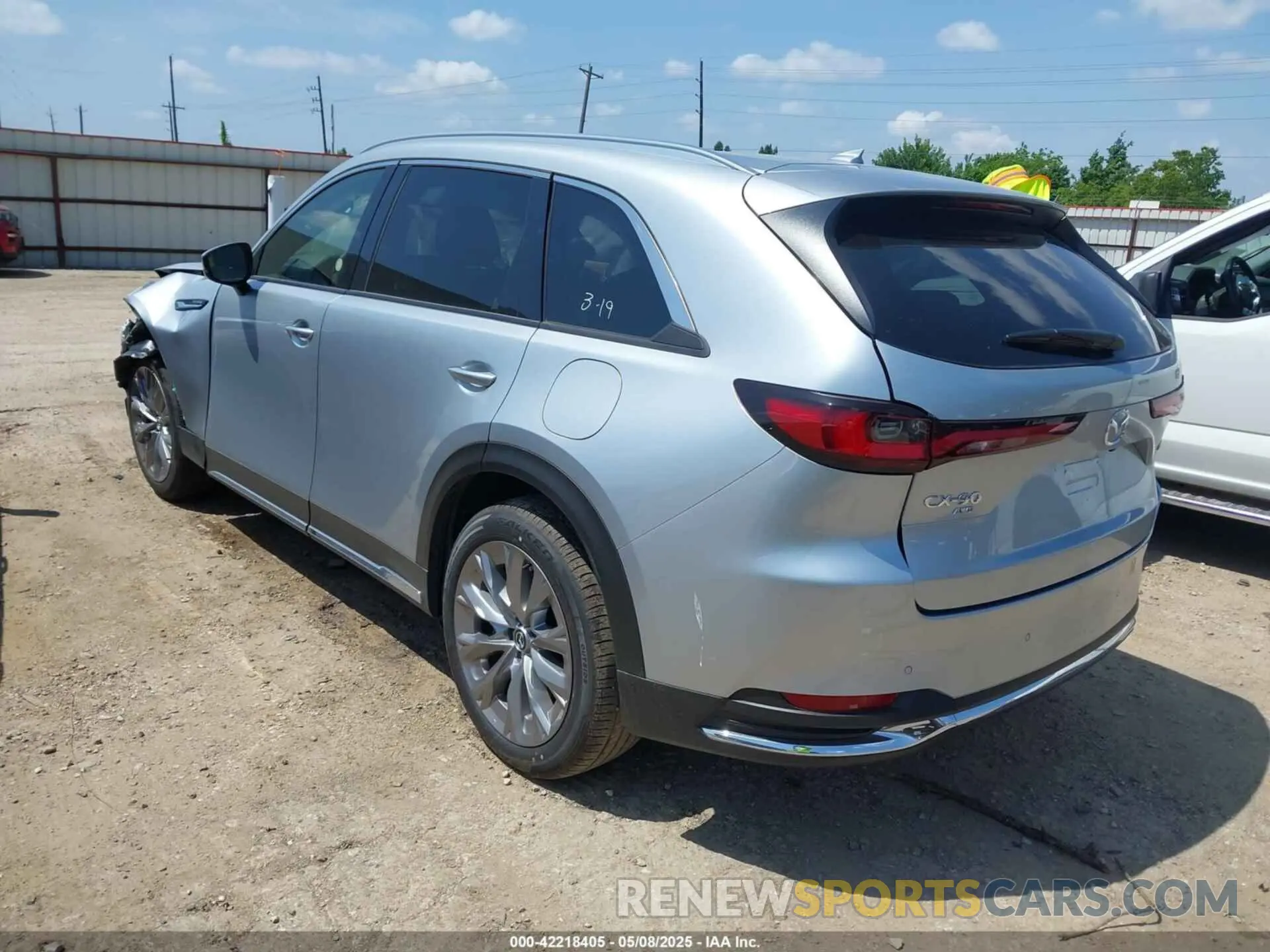 3 Photograph of a damaged car JM3KKEHD1S1228777 MAZDA CX-90 2025