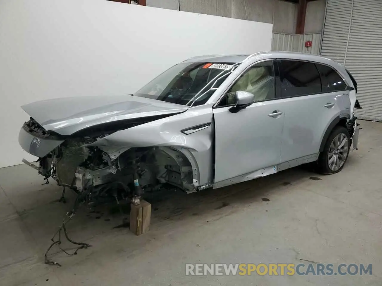 1 Photograph of a damaged car JM3KKEHD2S1209235 MAZDA CX-90 2025